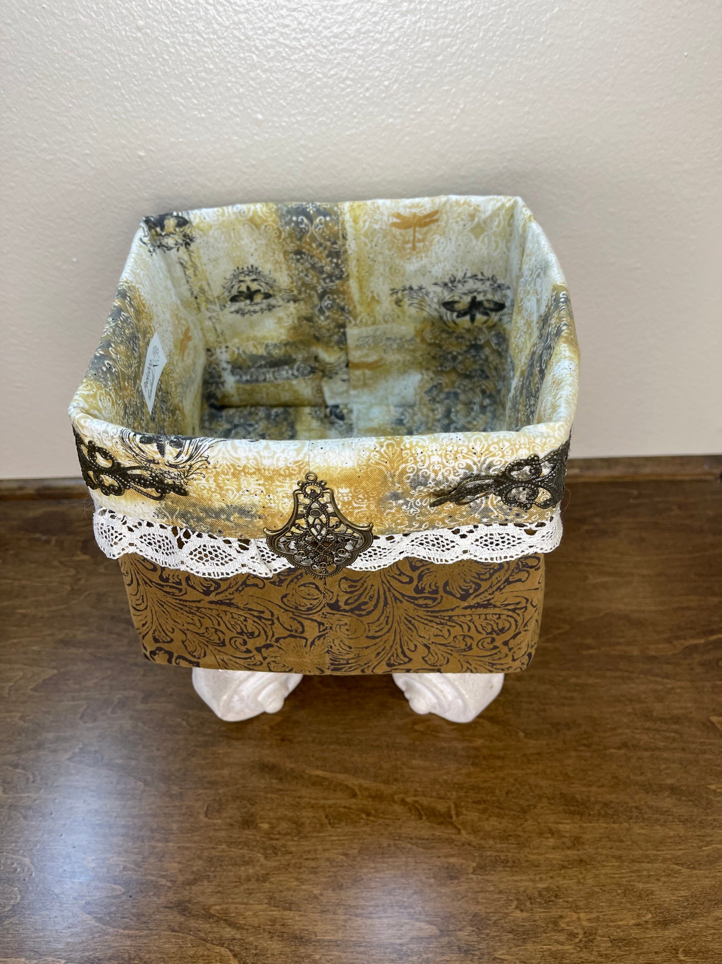 Square Basket - Steampunk