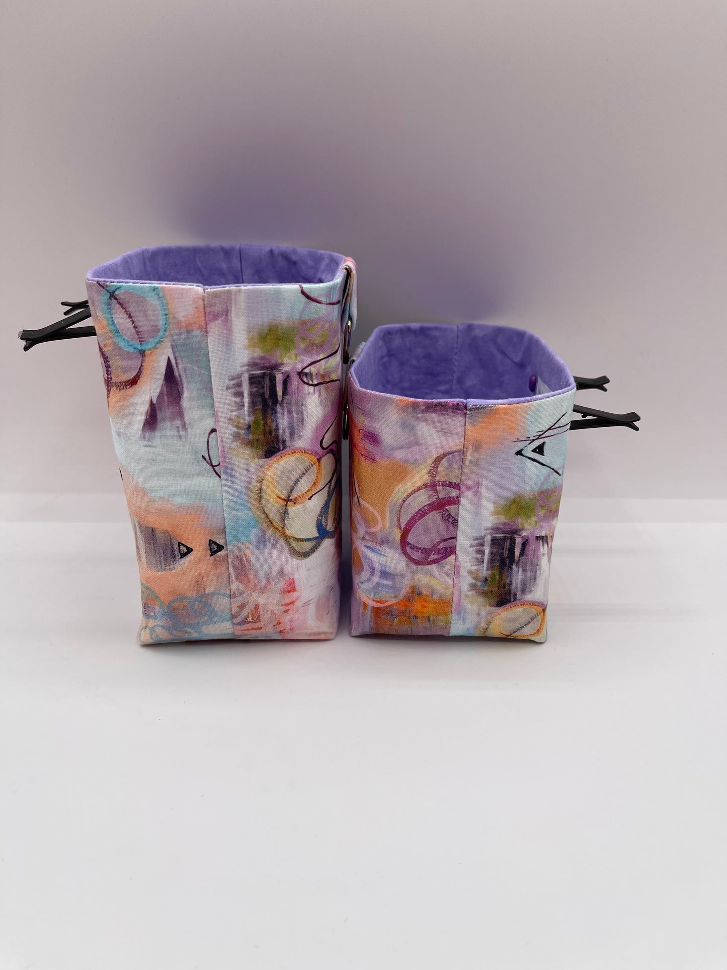 Car Vent Bag - Lavender Abstract