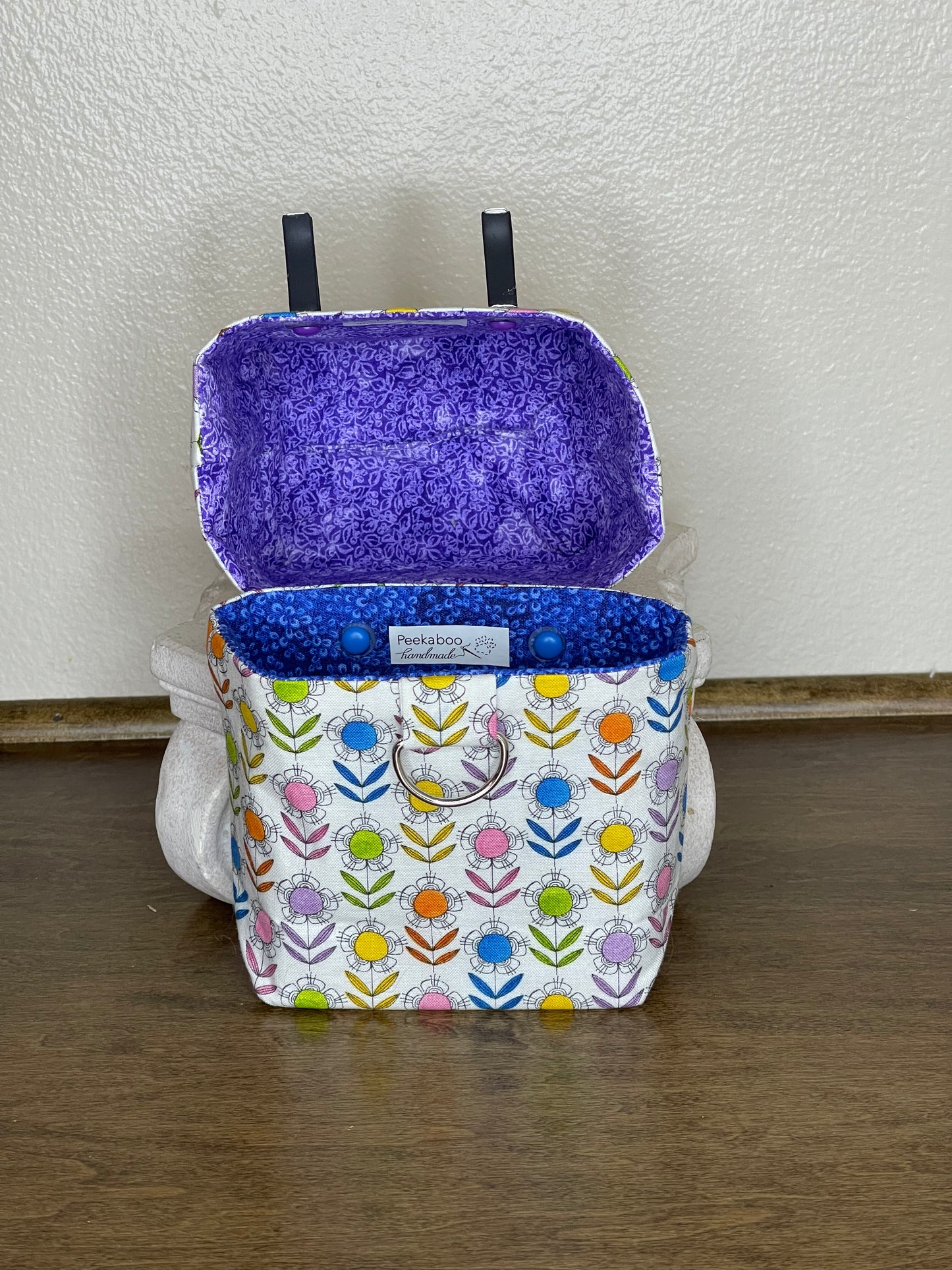 Car Vent Bag - Flowers in a Row