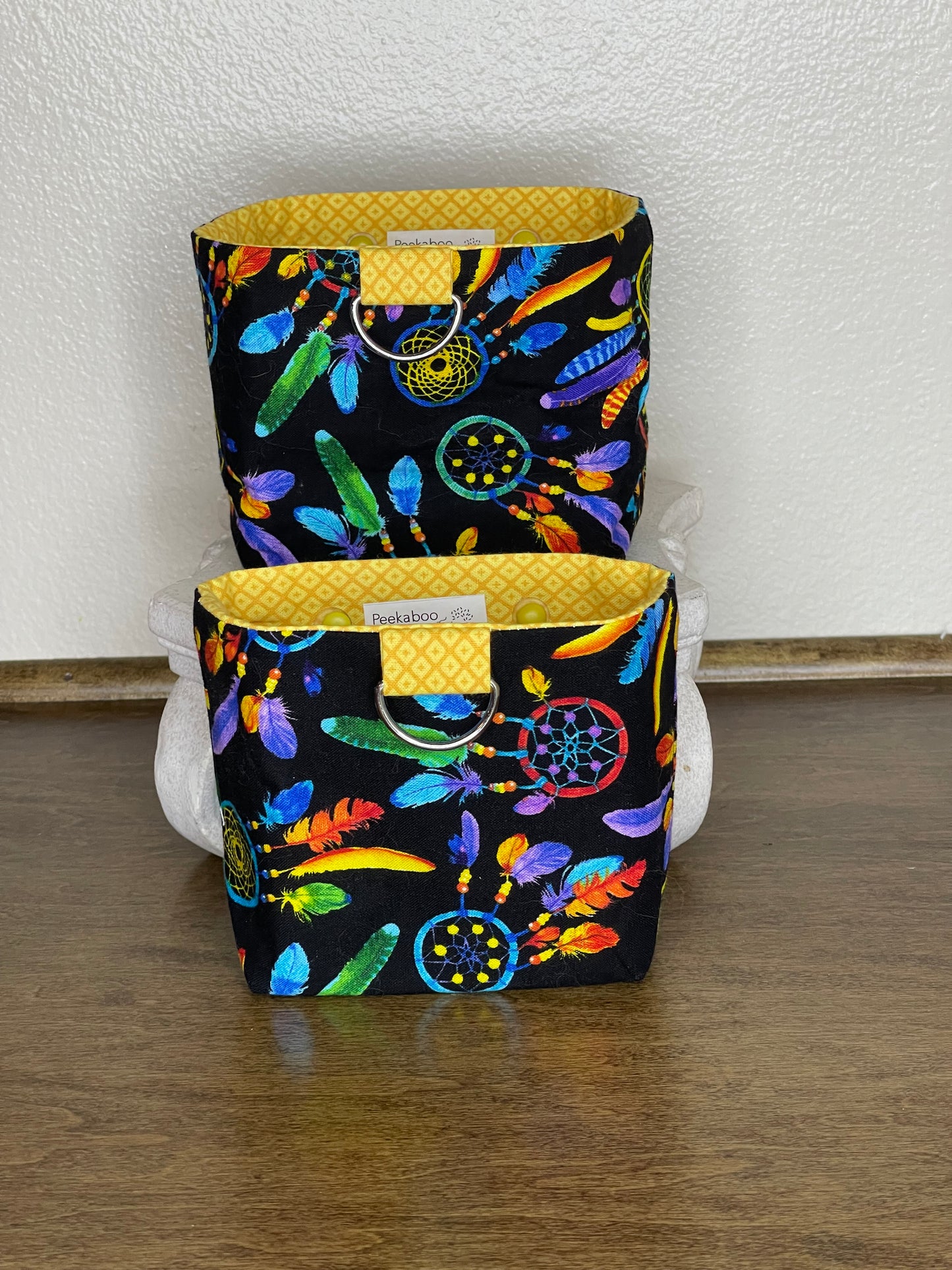 Car Vent Bag - Colorful Feathers