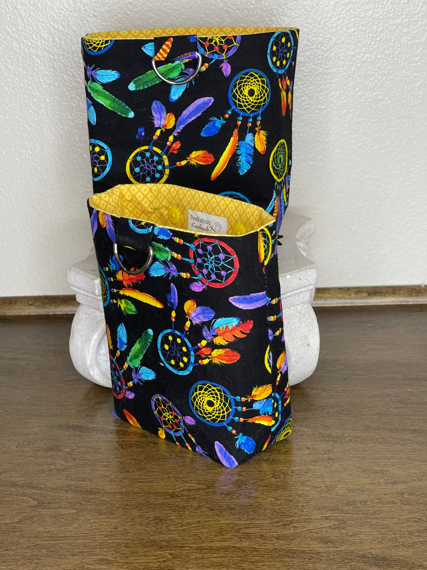 Car Vent Bag - Colorful Feathers