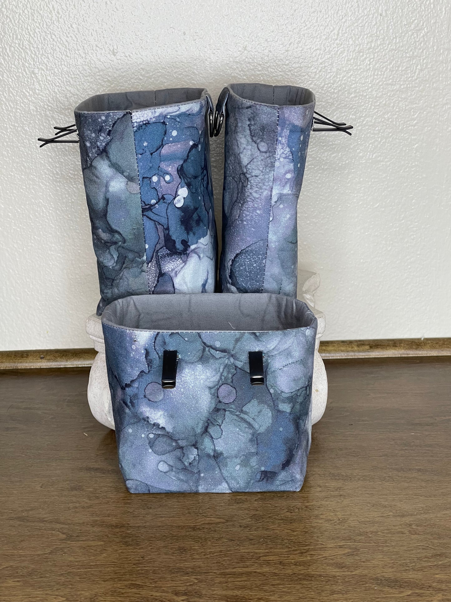 Car Vent Bag - Grey Marble