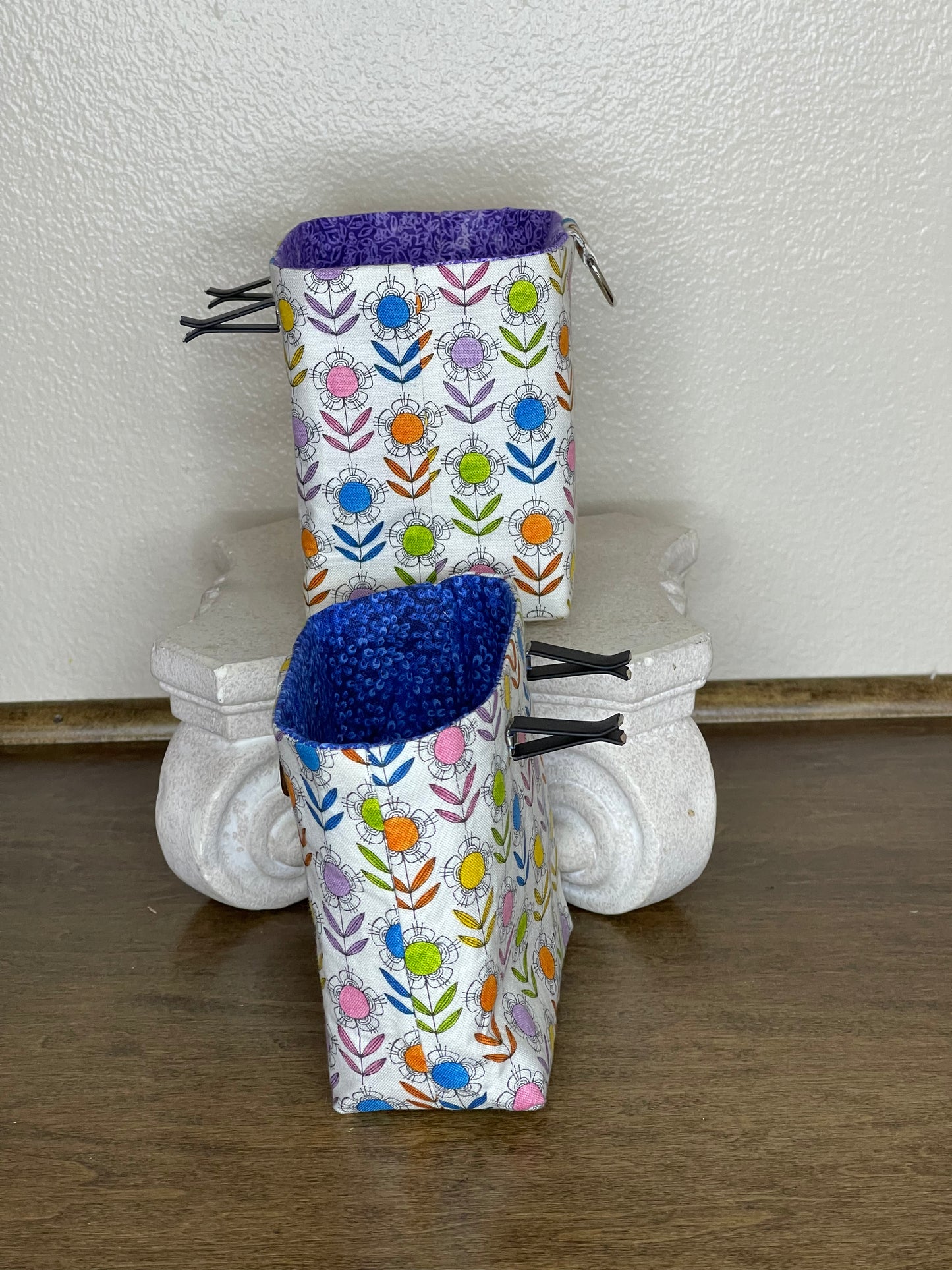 Car Vent Bag - Flowers in a Row
