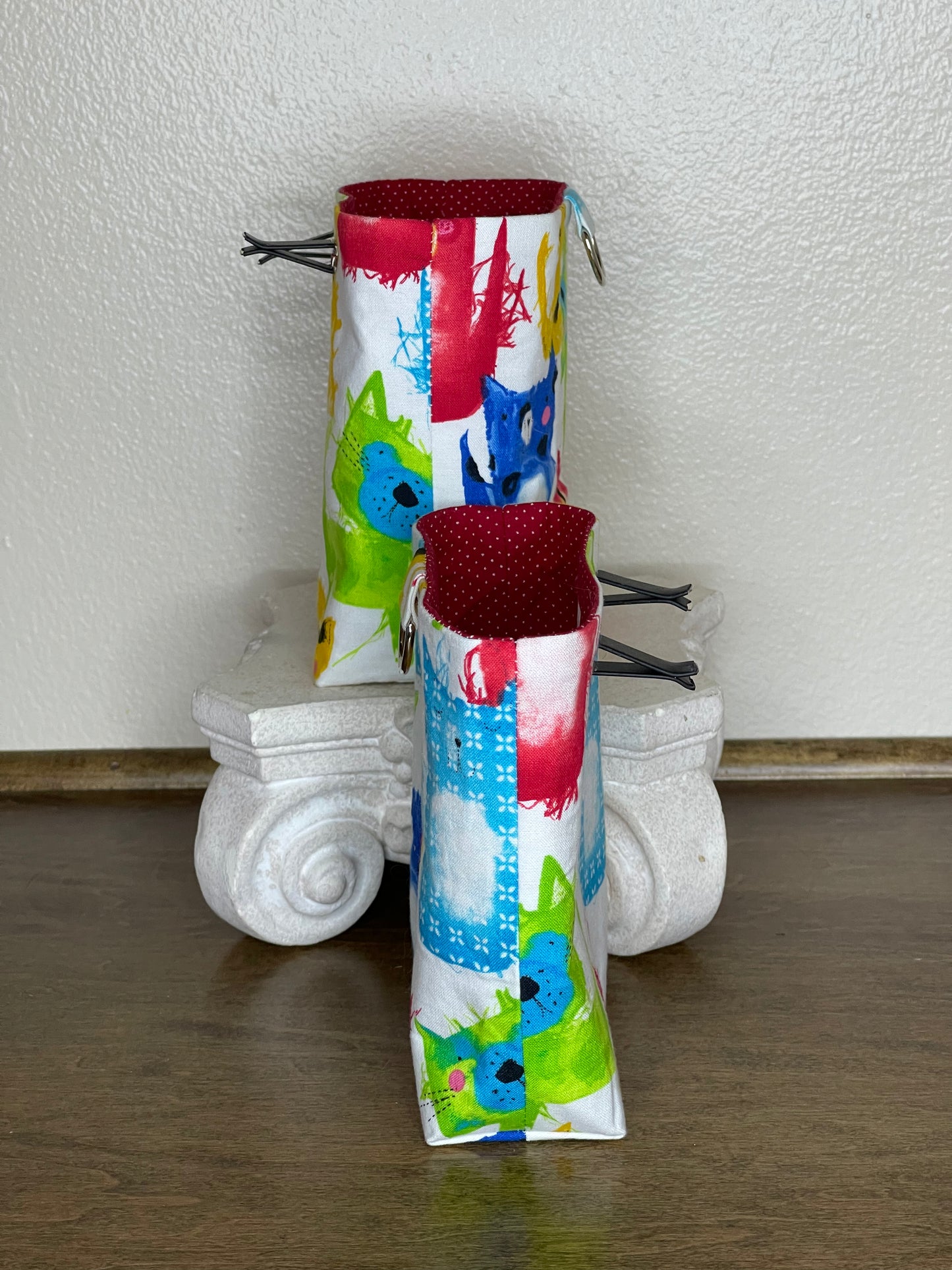 Car Vent Bag - Wacky Colorful Cats