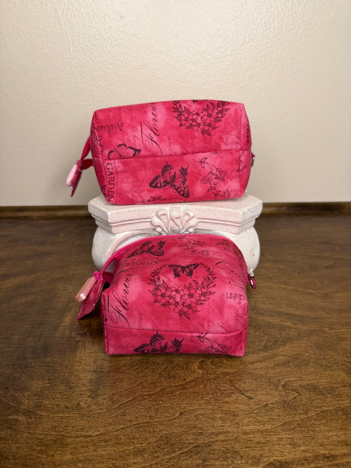 Zipper Bucket Bag - Botanica Rose