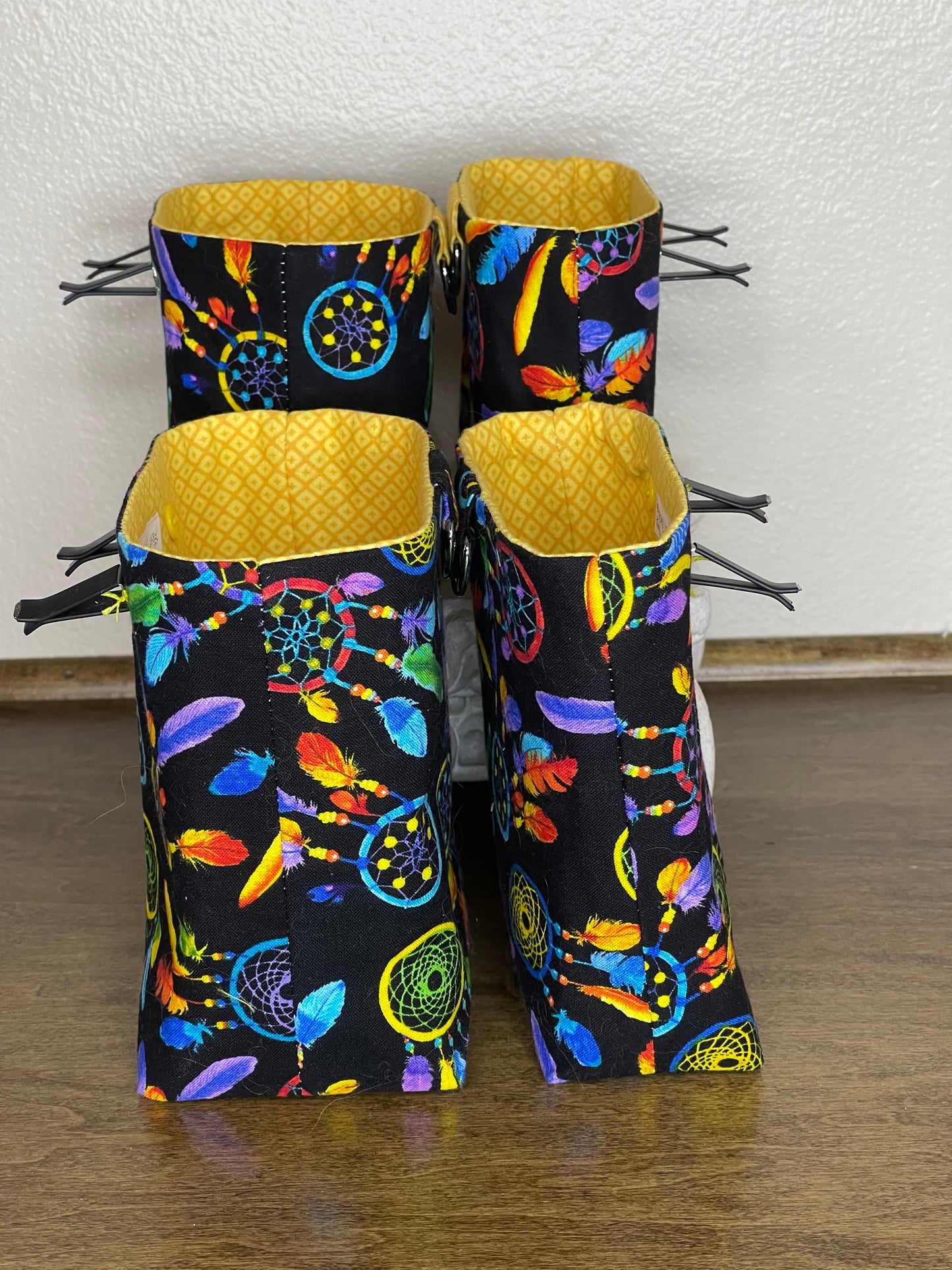 Car Vent Bag - Colorful Feathers