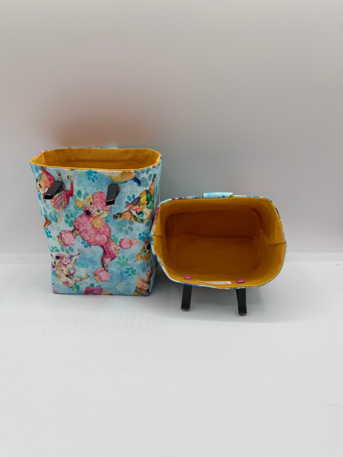 Car Vent Bag - Grunge Dogs on Blue