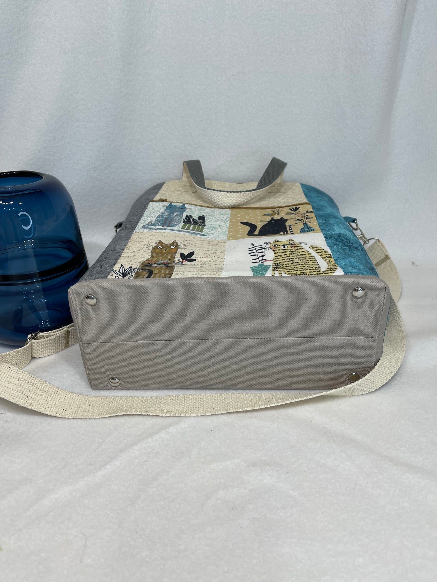 Mary Jane Tote - Cat Panel