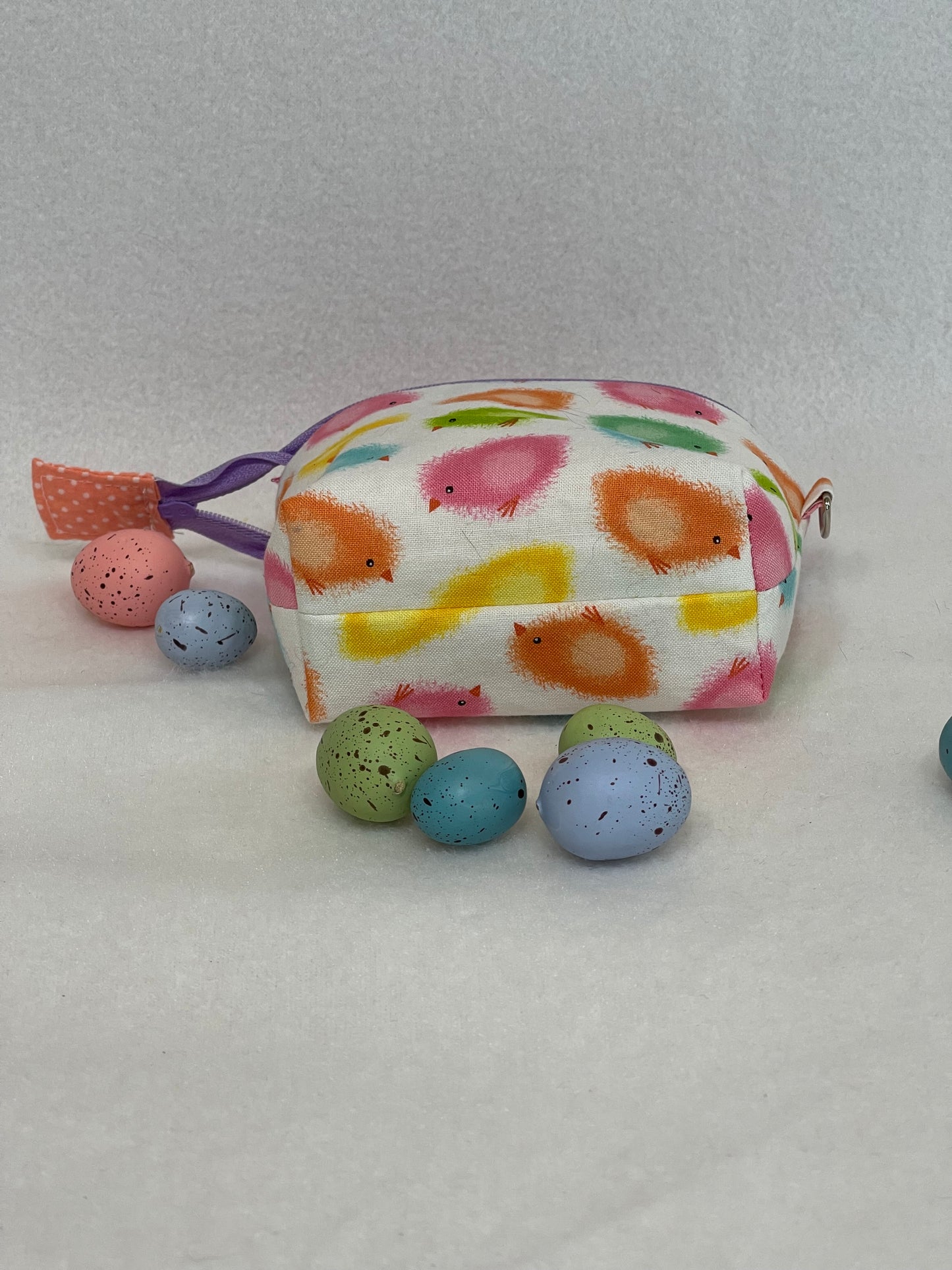 Zipper Bucket Bag - Easter Chics