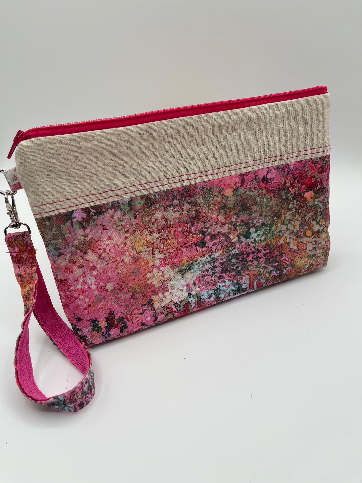 Clutchie - Abstract Pink and Brown