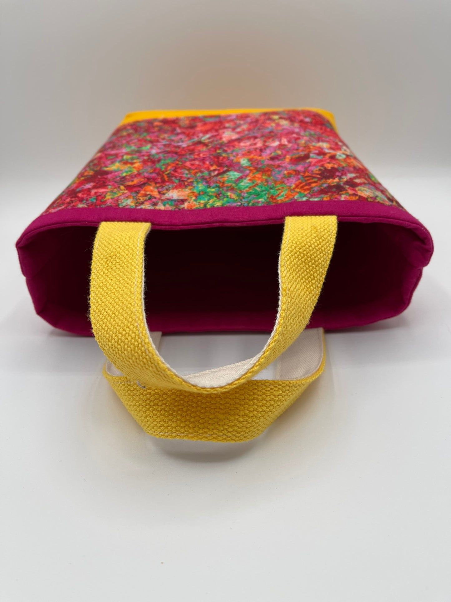 Designer Tote - Abstract Bright Flowers