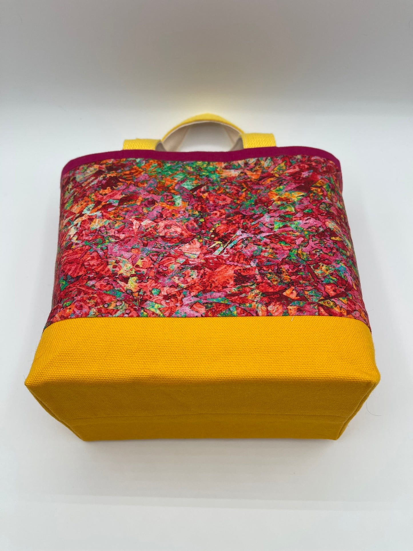 Designer Tote - Abstract Bright Flowers
