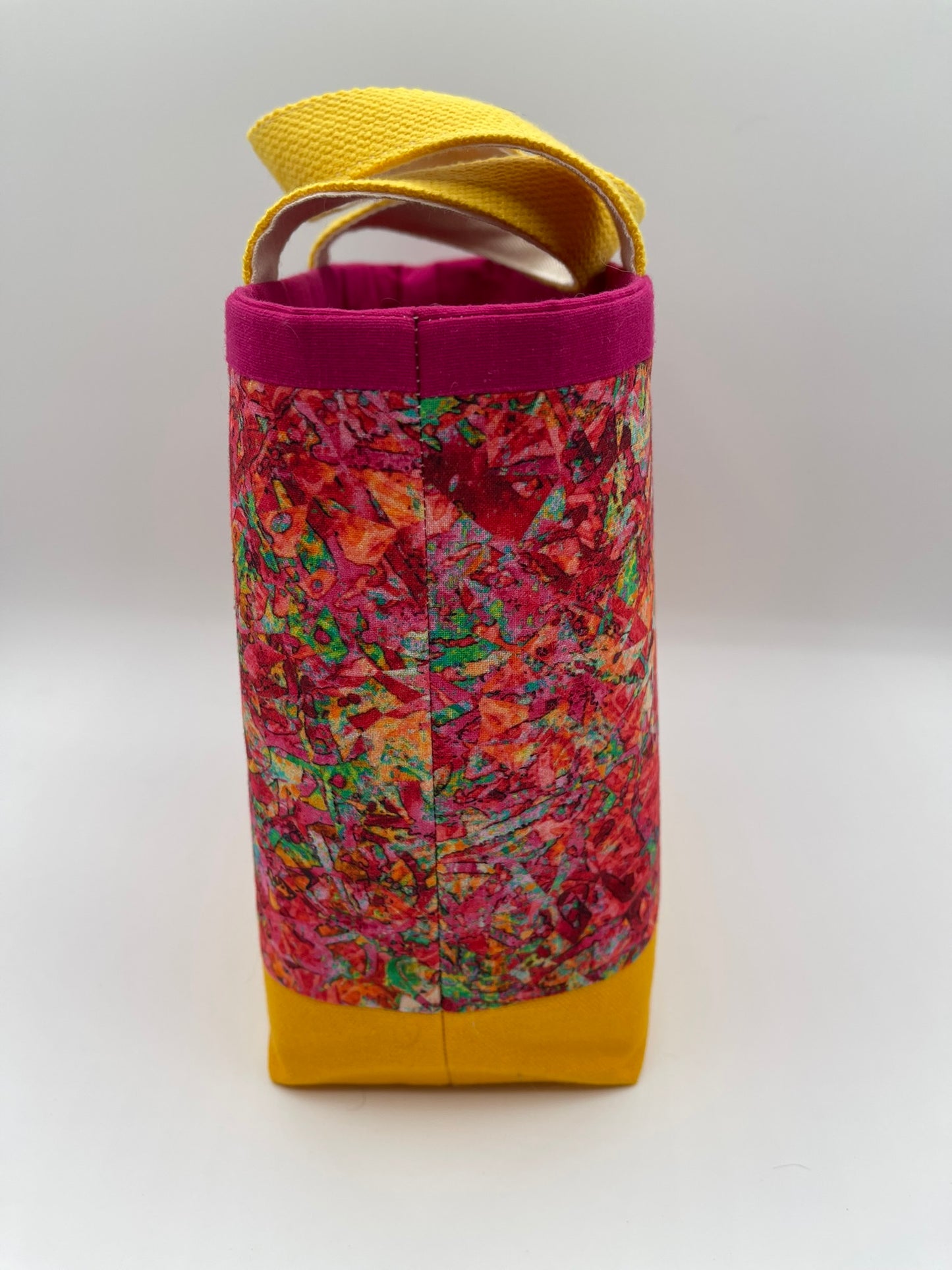 Designer Tote - Abstract Bright Flowers