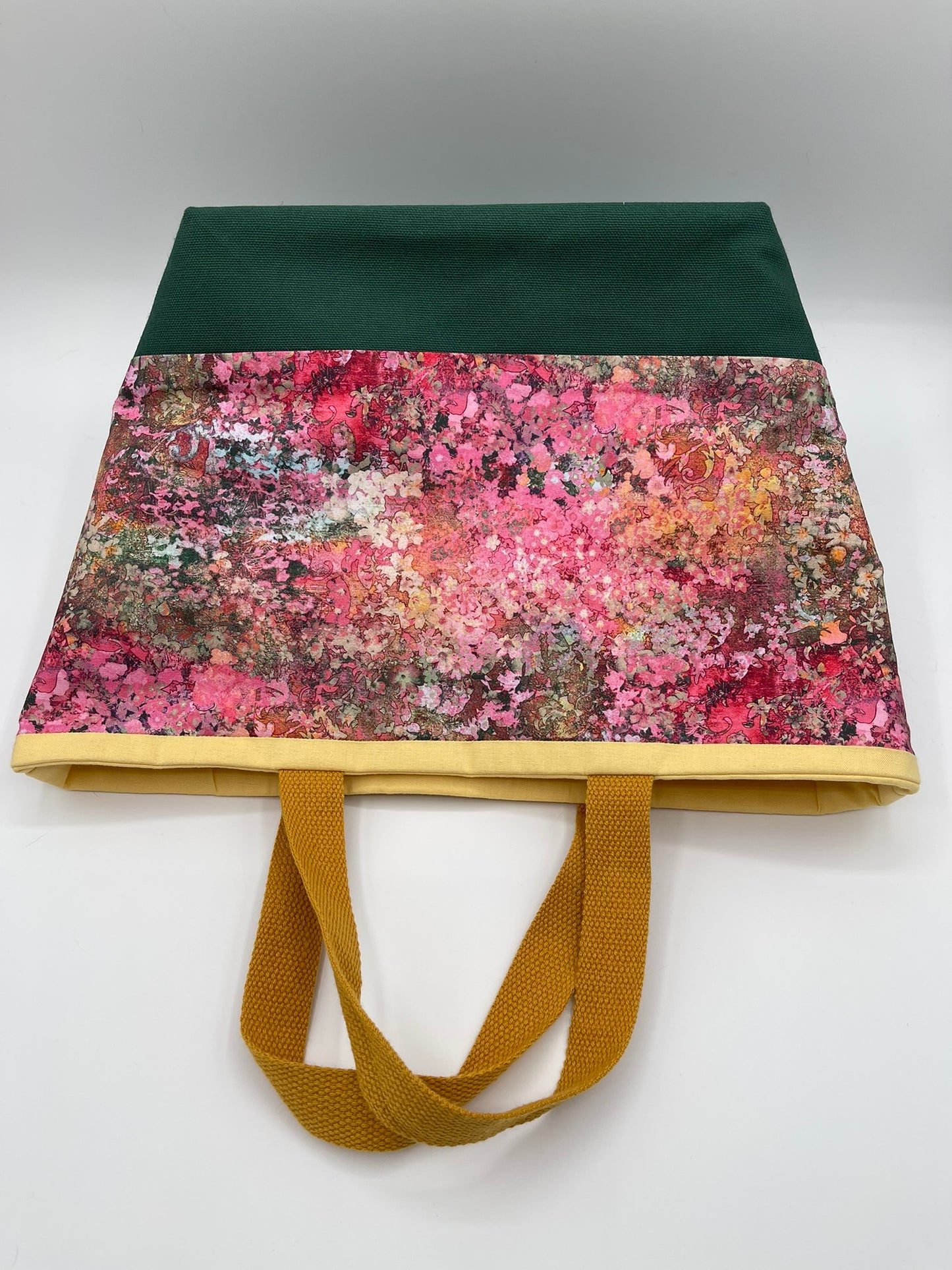 Designer Tote - Abstract Pink and Brown