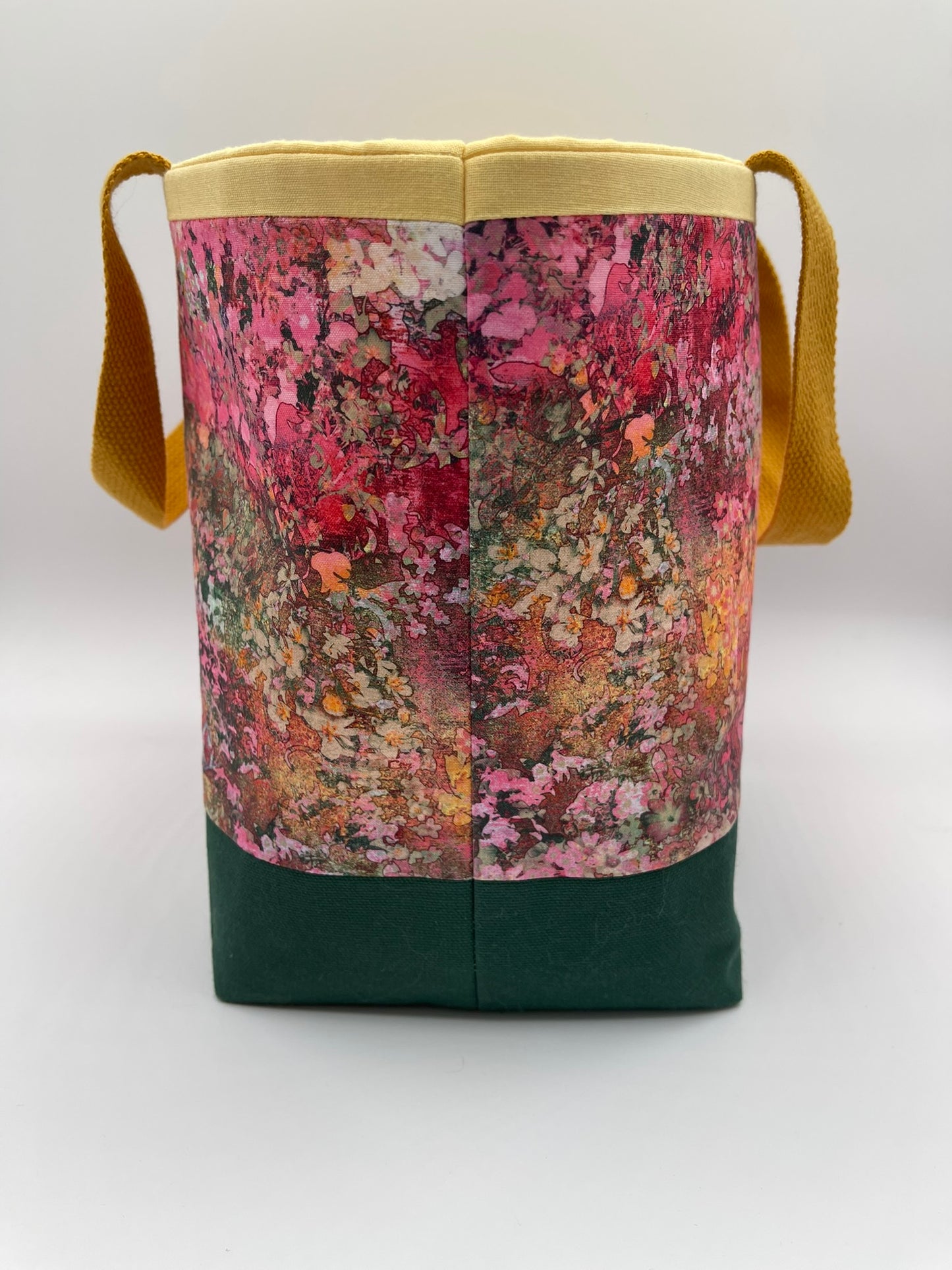Designer Tote - Abstract Pink and Brown