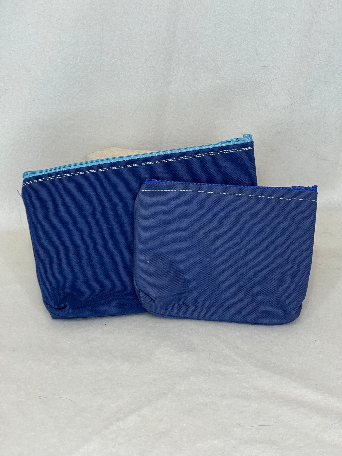 Utility Zipper Bag - Blue
