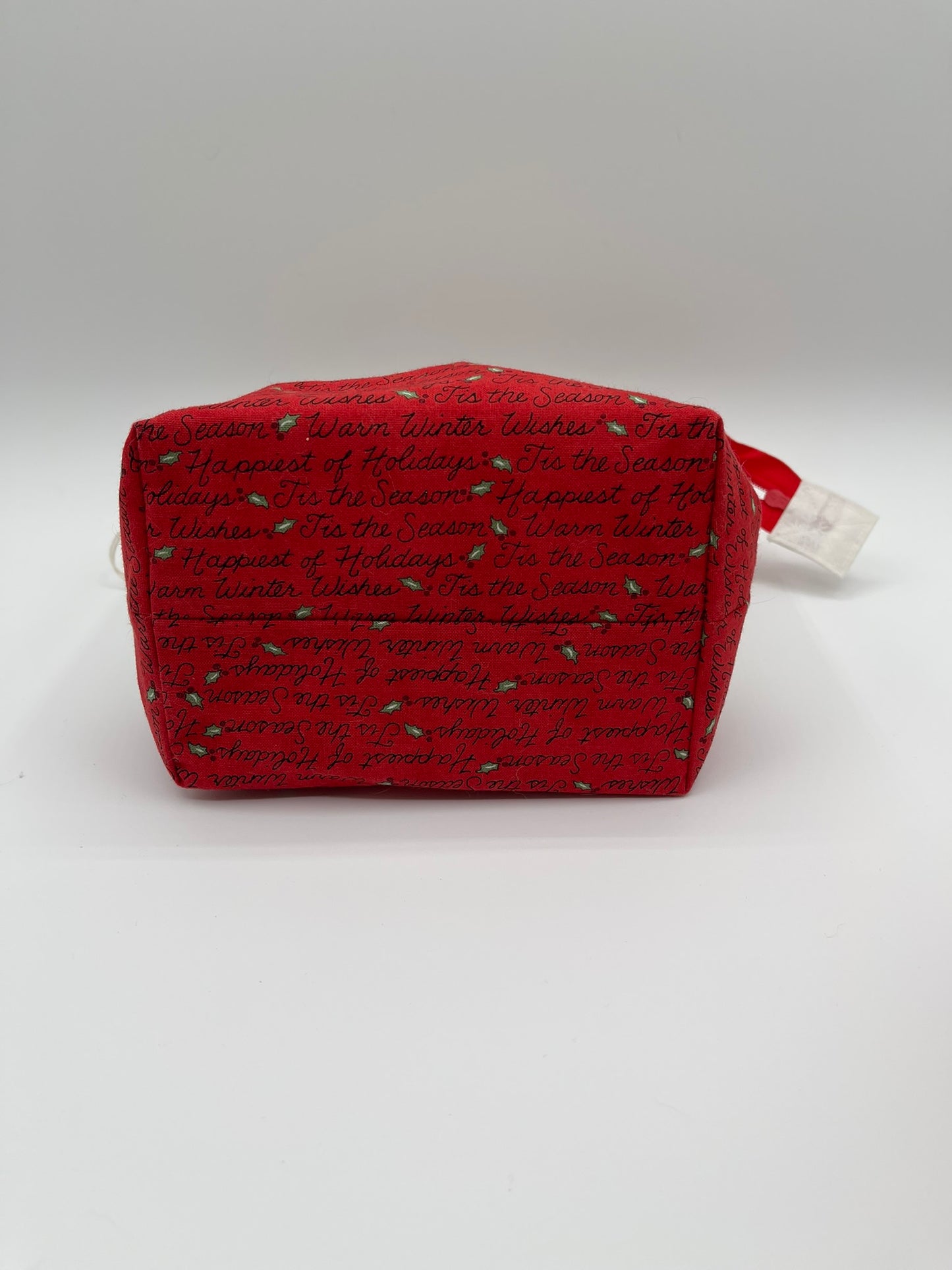 Zipper Bucket Bag - Christmas Hats