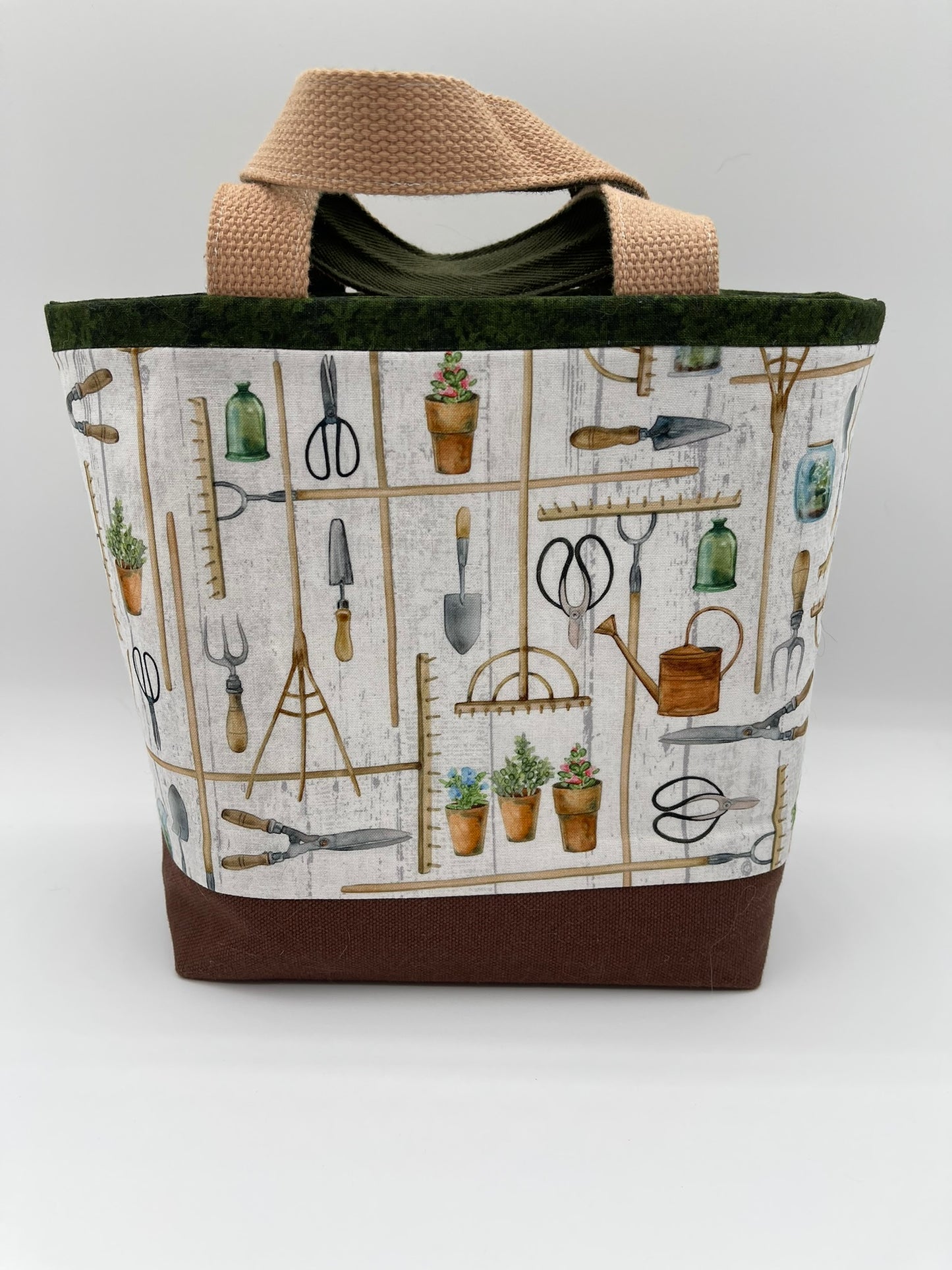 Designer Tote - Garden Hand Tools