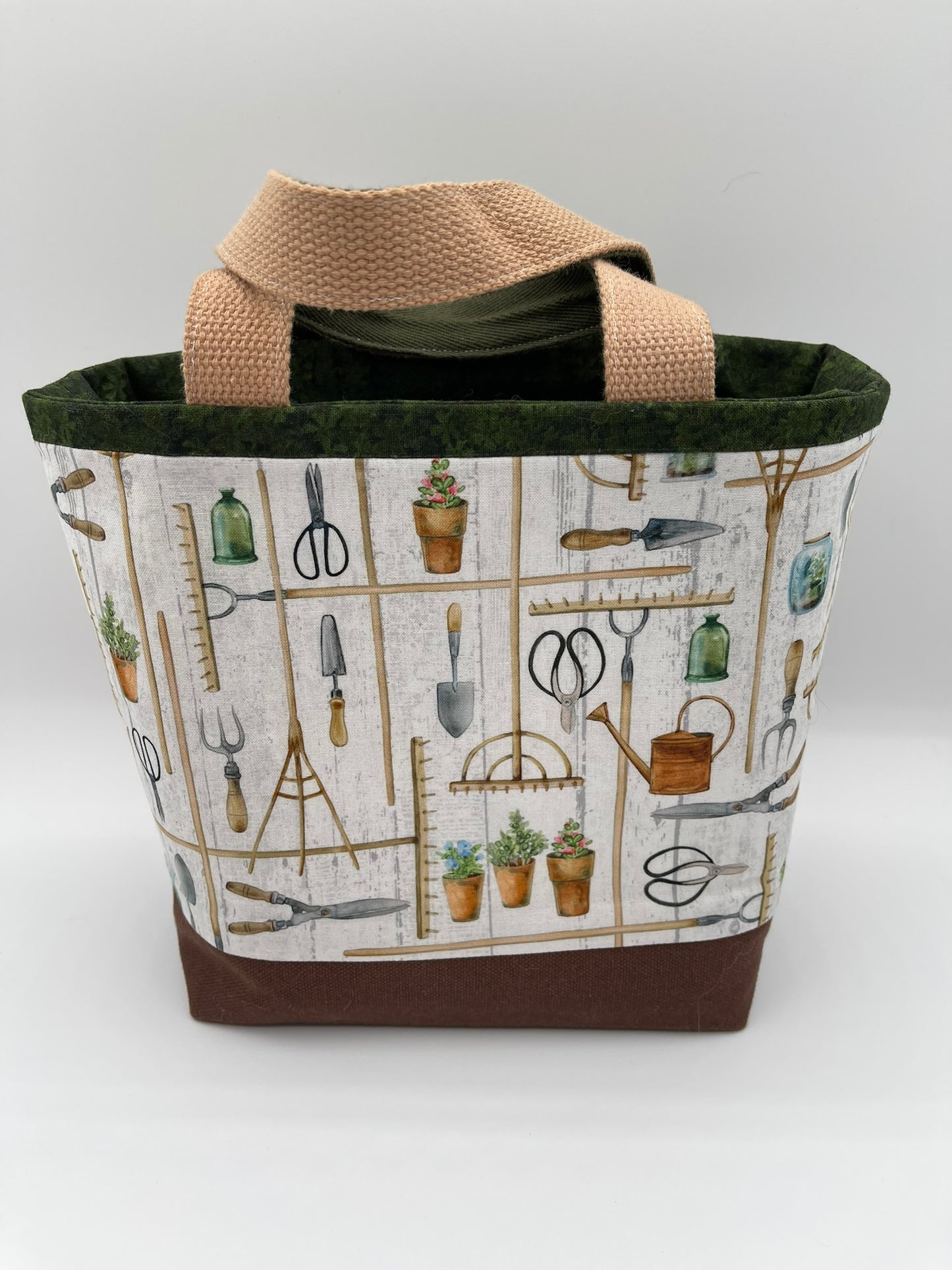 Designer Tote - Garden Hand Tools