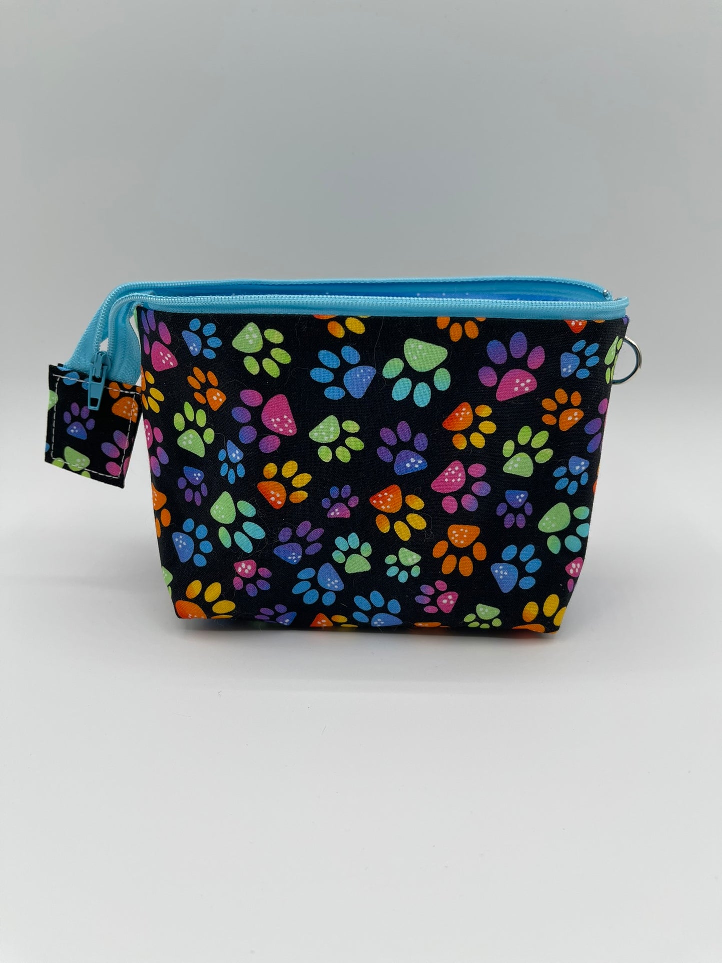 Zipper Bucket Bag - Paw Prints