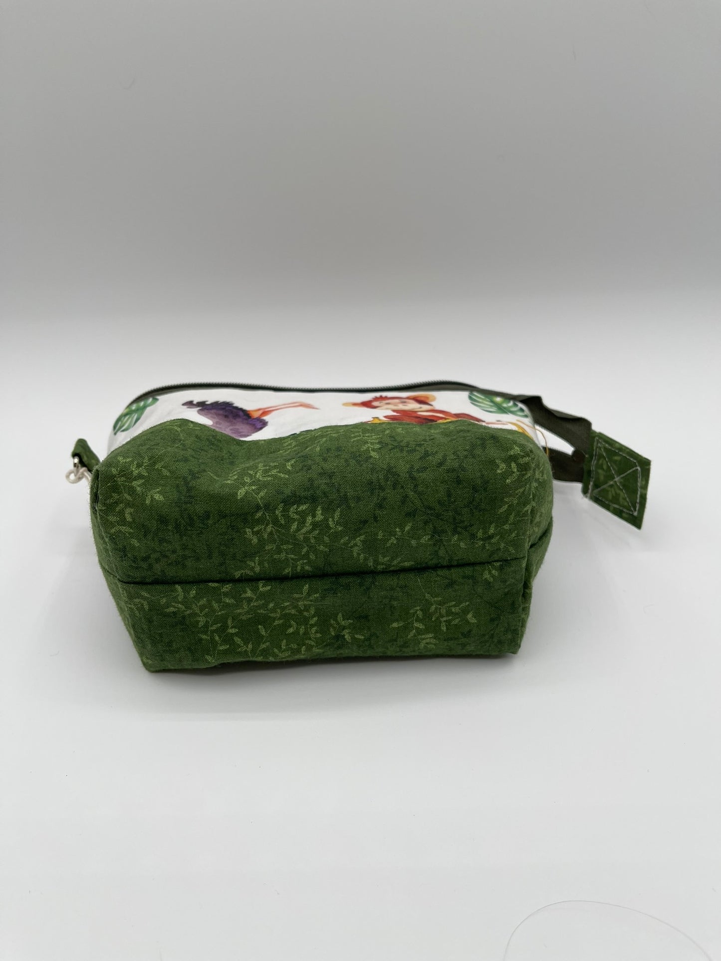 Zipper Bucket Bag - Safari Babies