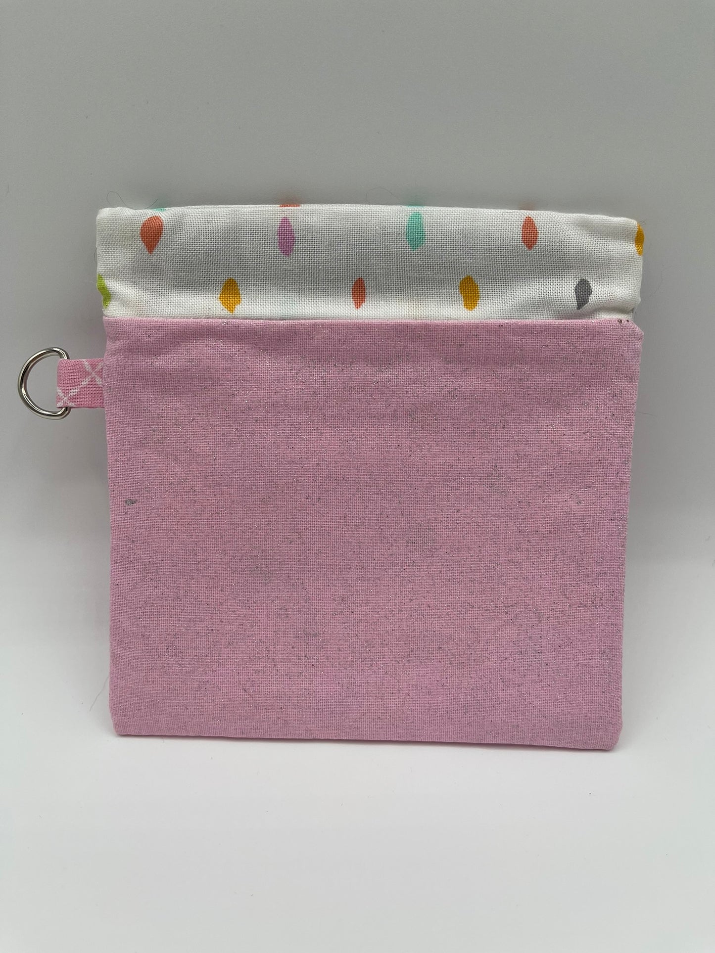 Snappy Bag - Sparkly Pink