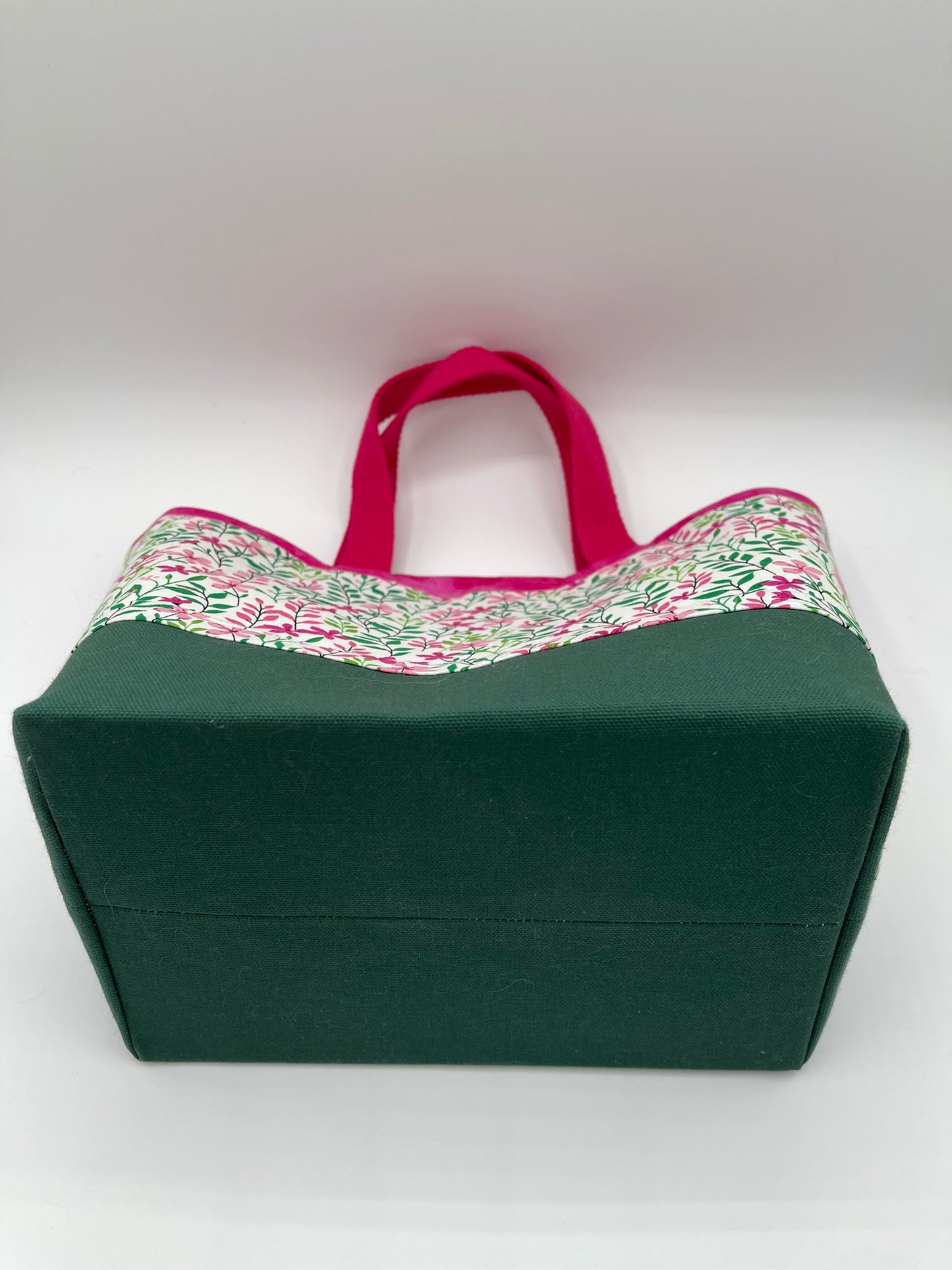 Designer Tote - Vine with Pink Flowers