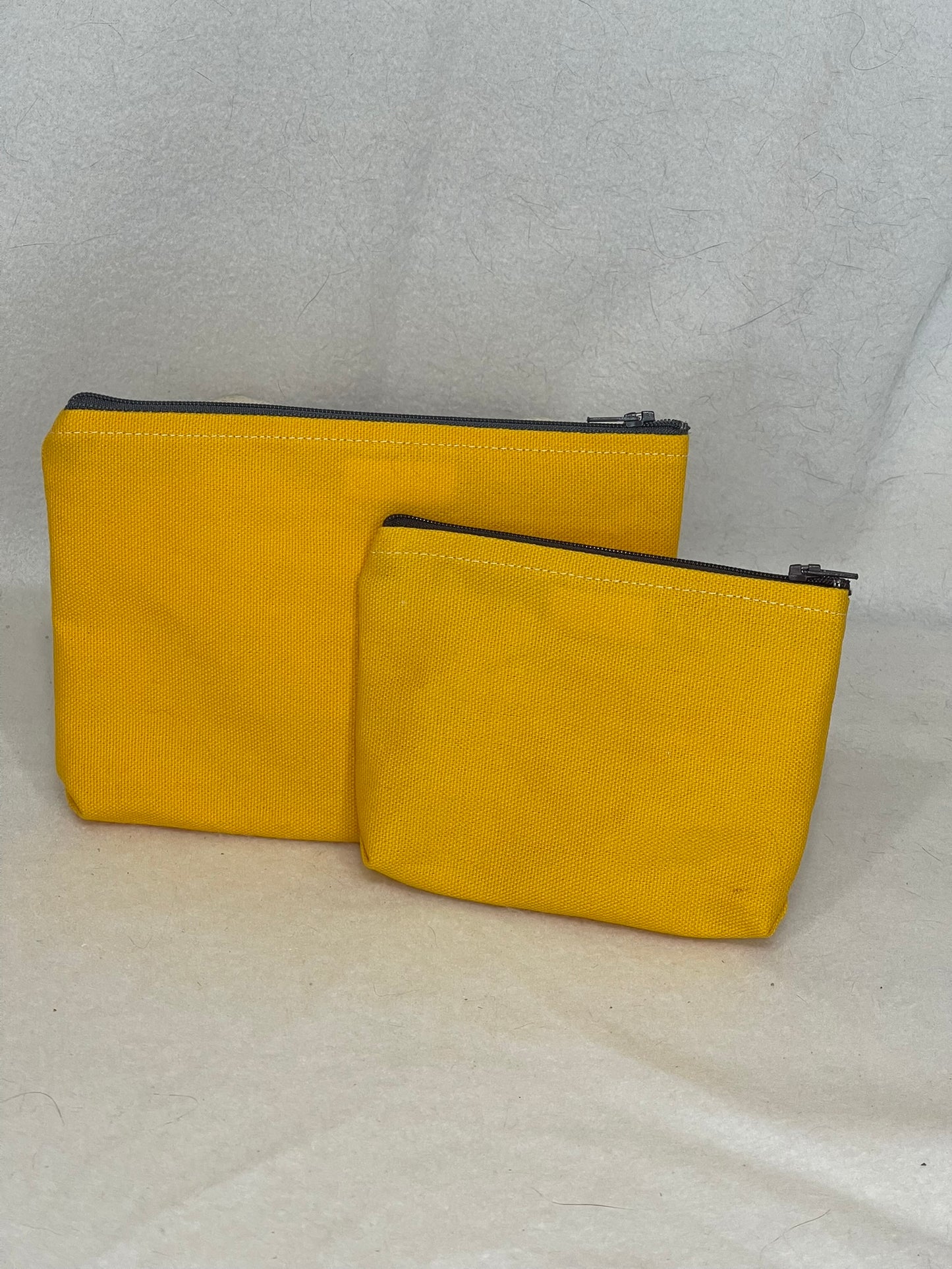 Utility Zipper Bag - Yellow