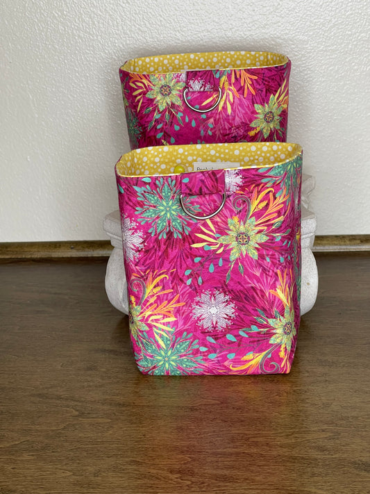 Car Vent Bag - Magenta Floral