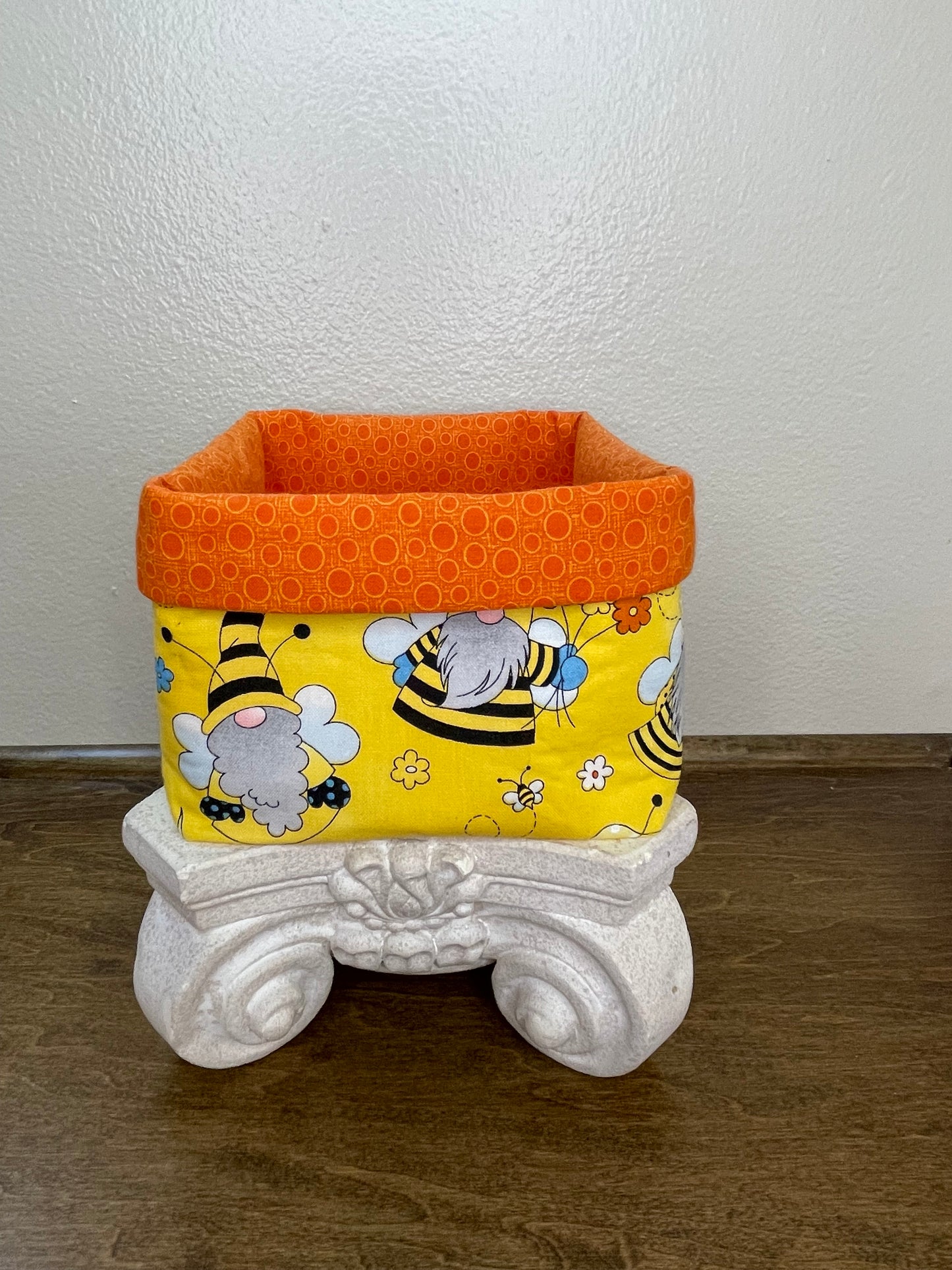 Square Basket - Bumblebee Gnomes