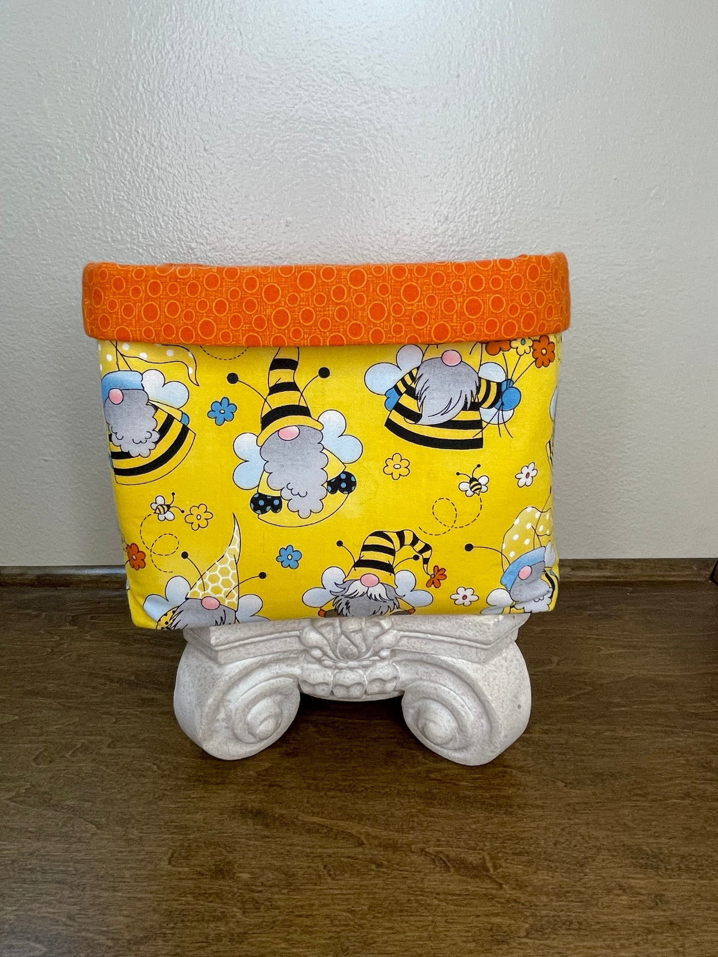 Square Basket - Bumblebee Gnomes