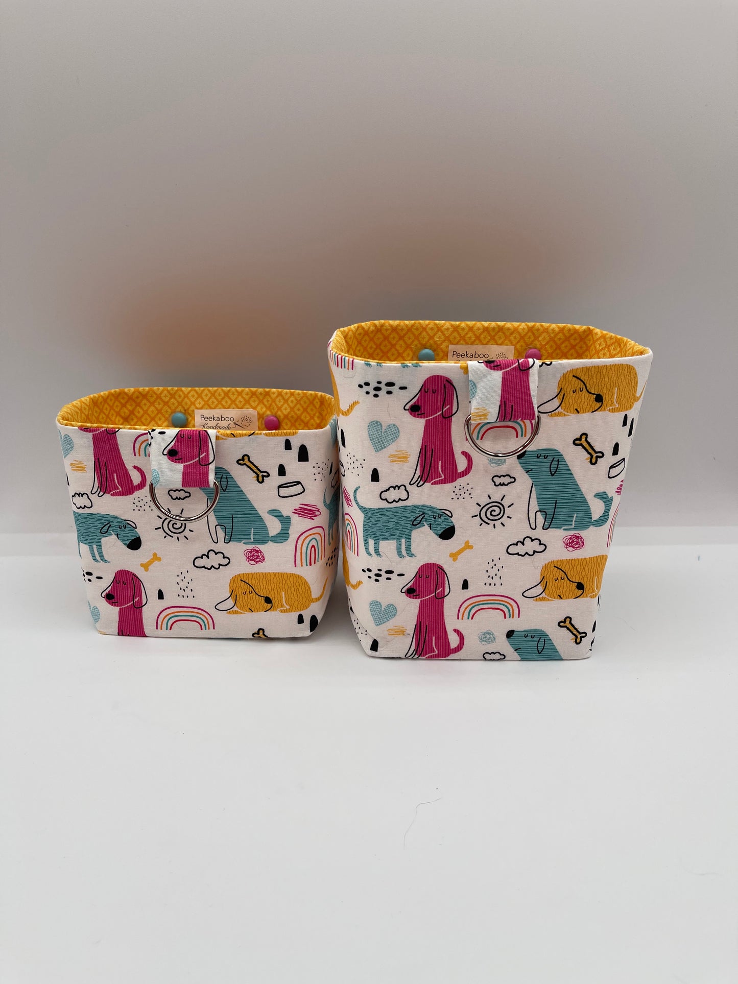 Car Vent Bag - Striped Dogs