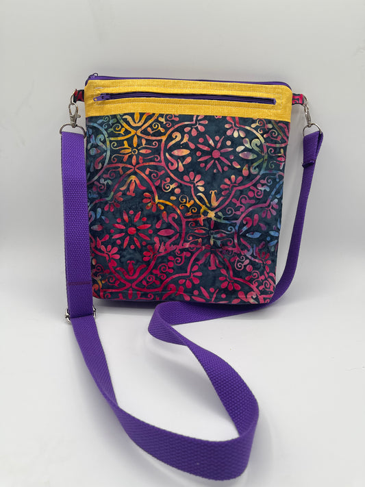 Sally Bag - Blue Batik