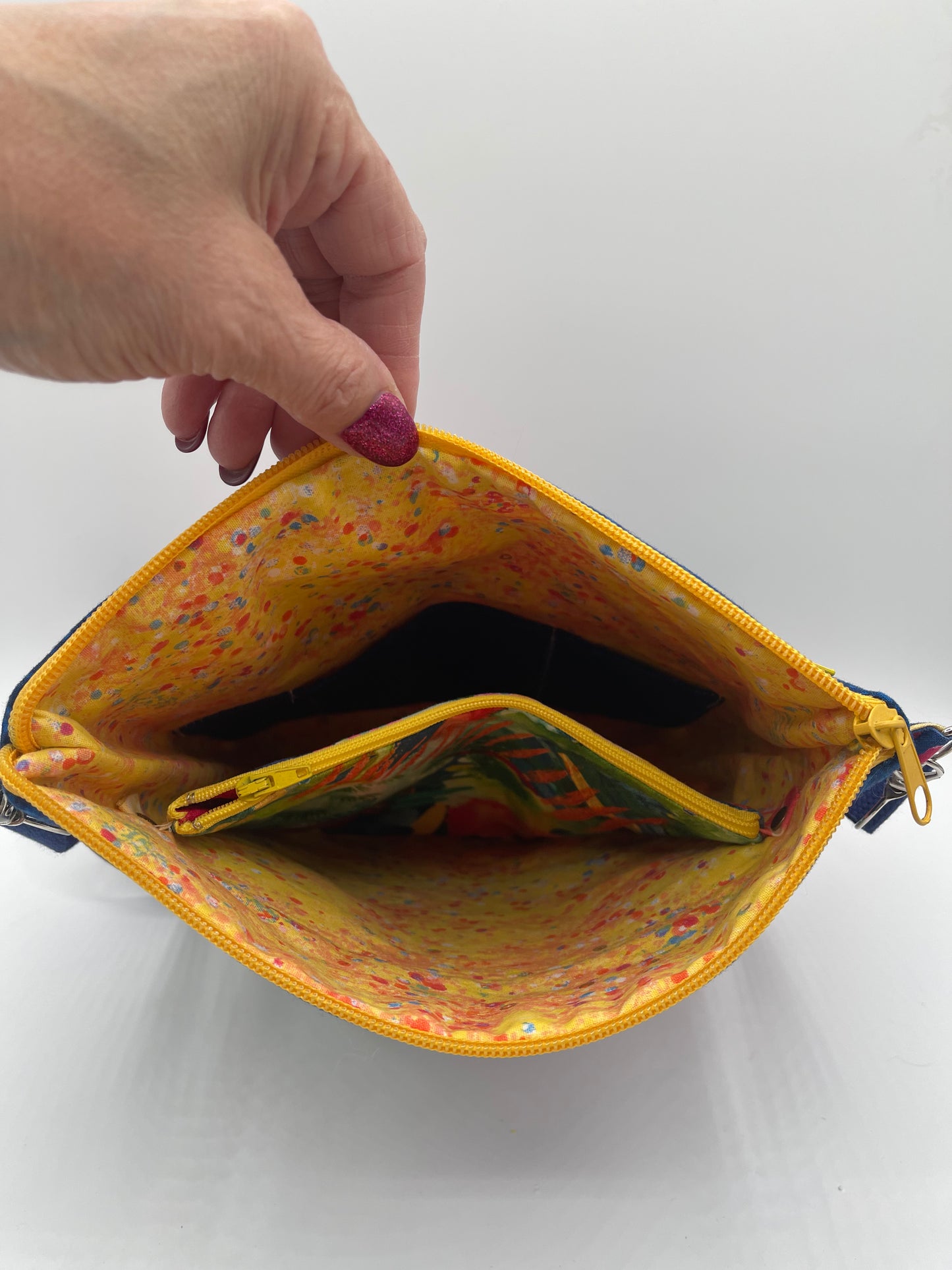 Sally Bag - Abstract Rose
