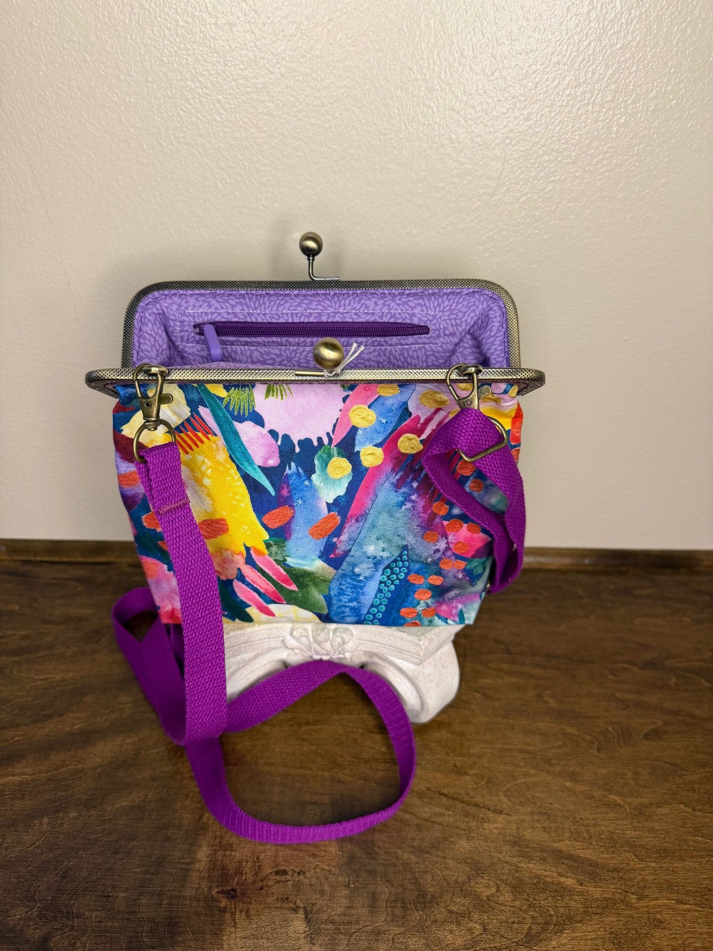 KISP Purse - Abstract Rose
