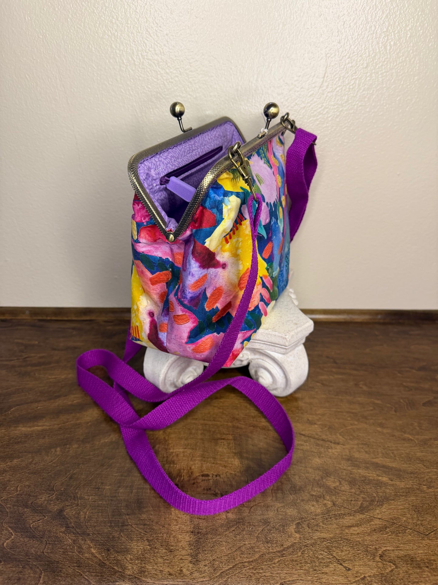 KISP Purse - Abstract Rose
