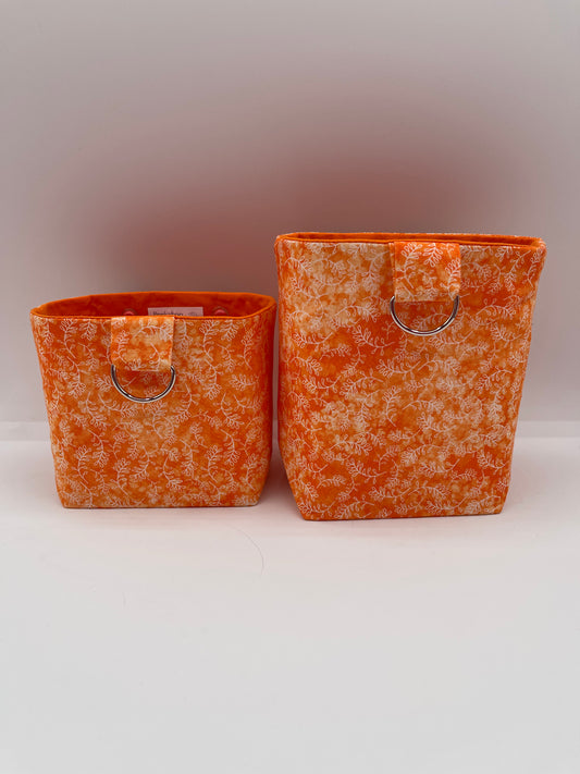 Car Vent Bag - Leaves on Orange