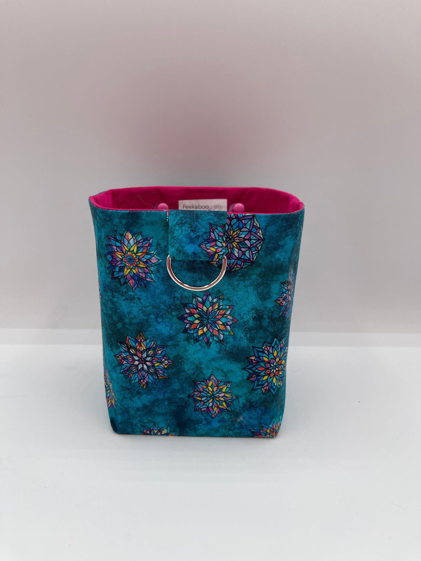 Car Vent Bag - Mandalas on Teal
