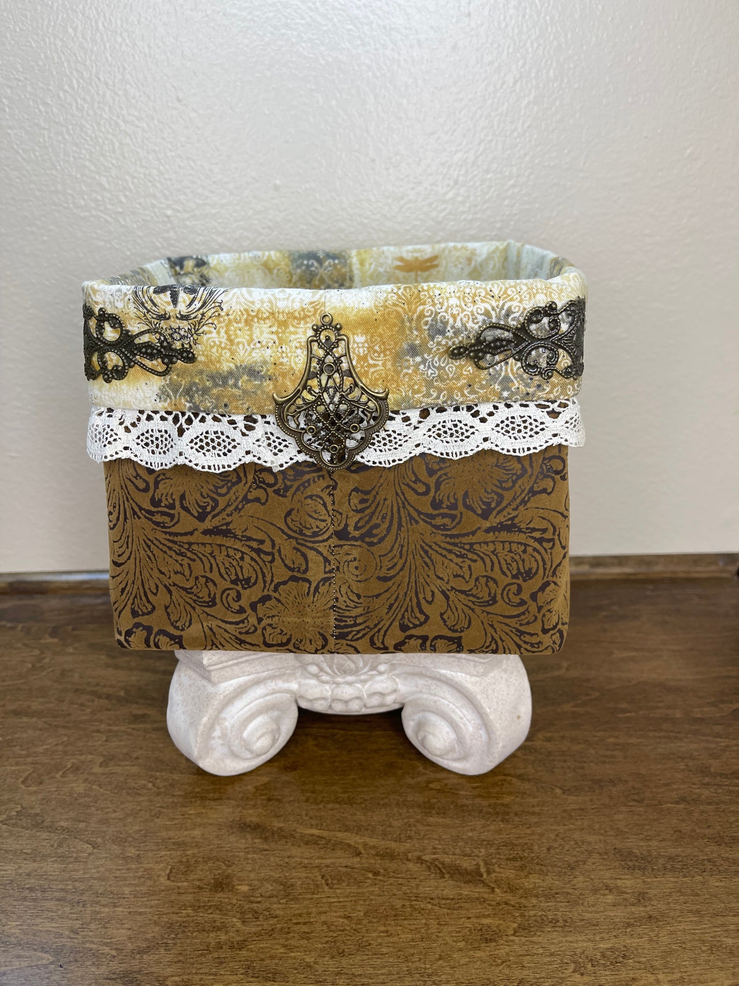 Square Basket - Steampunk