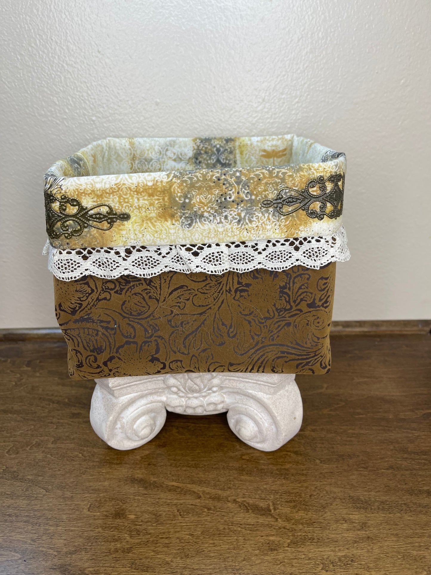 Square Basket - Steampunk