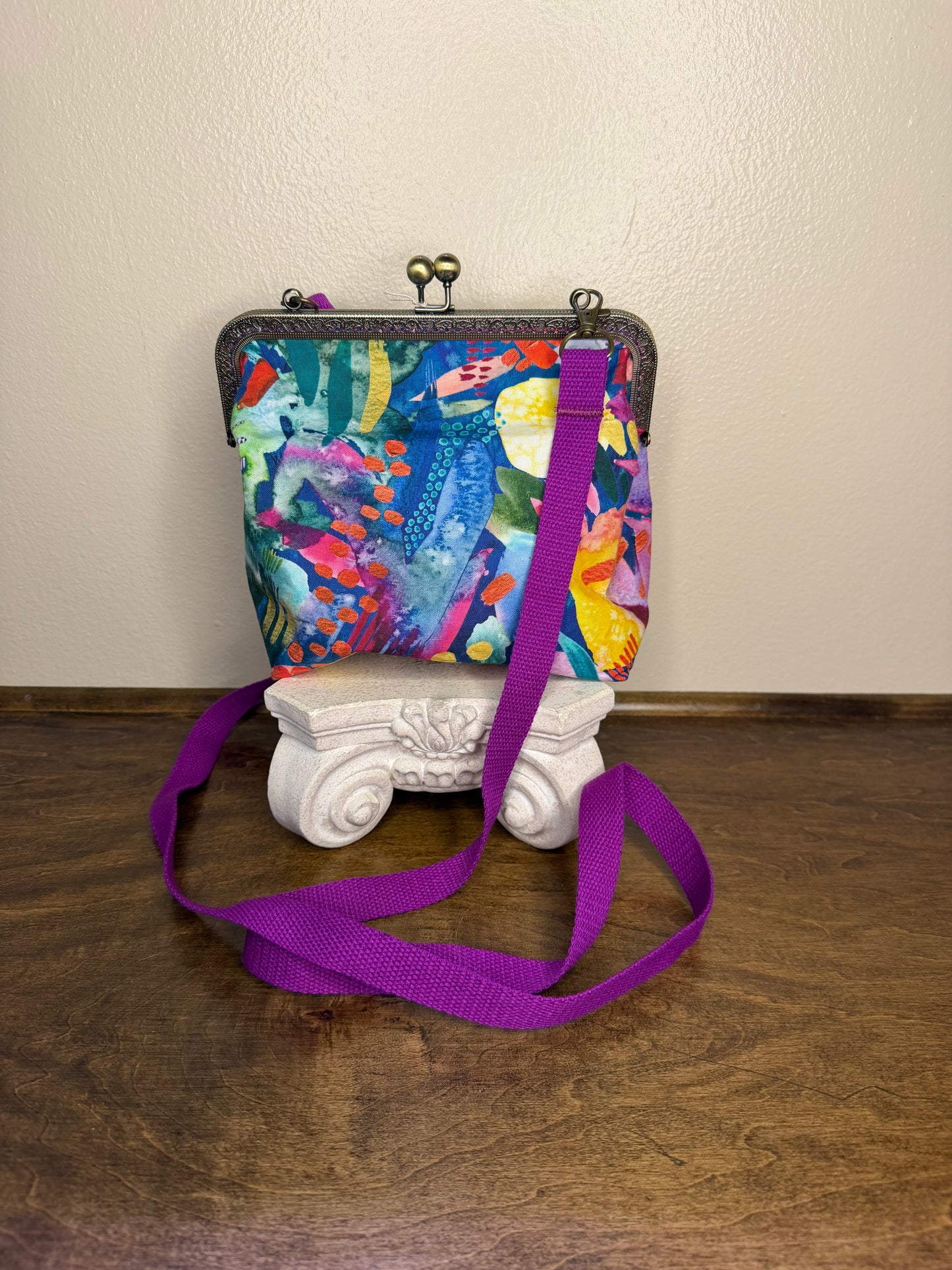 KISP Purse - Abstract Rose