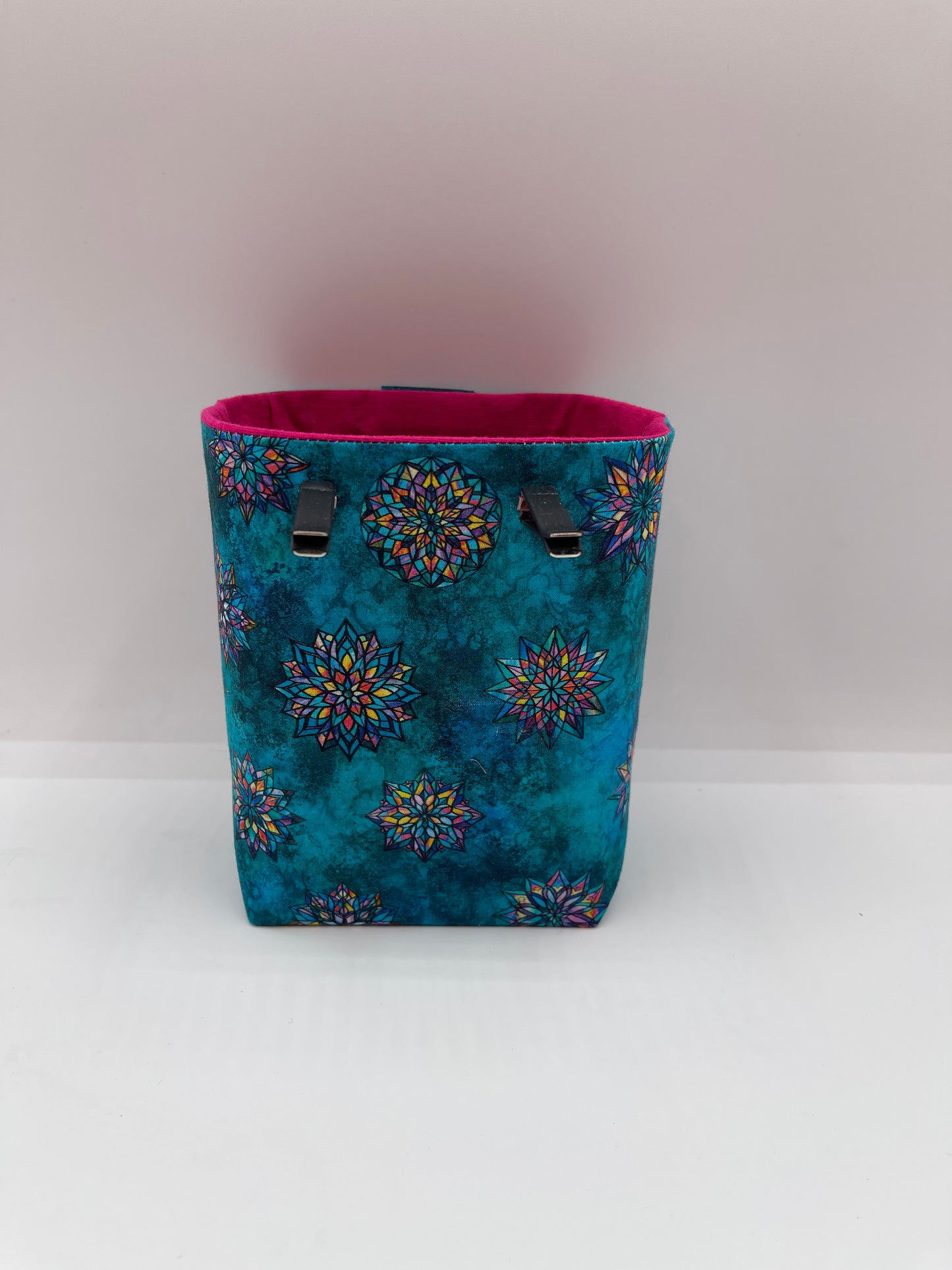 Car Vent Bag - Mandalas on Teal