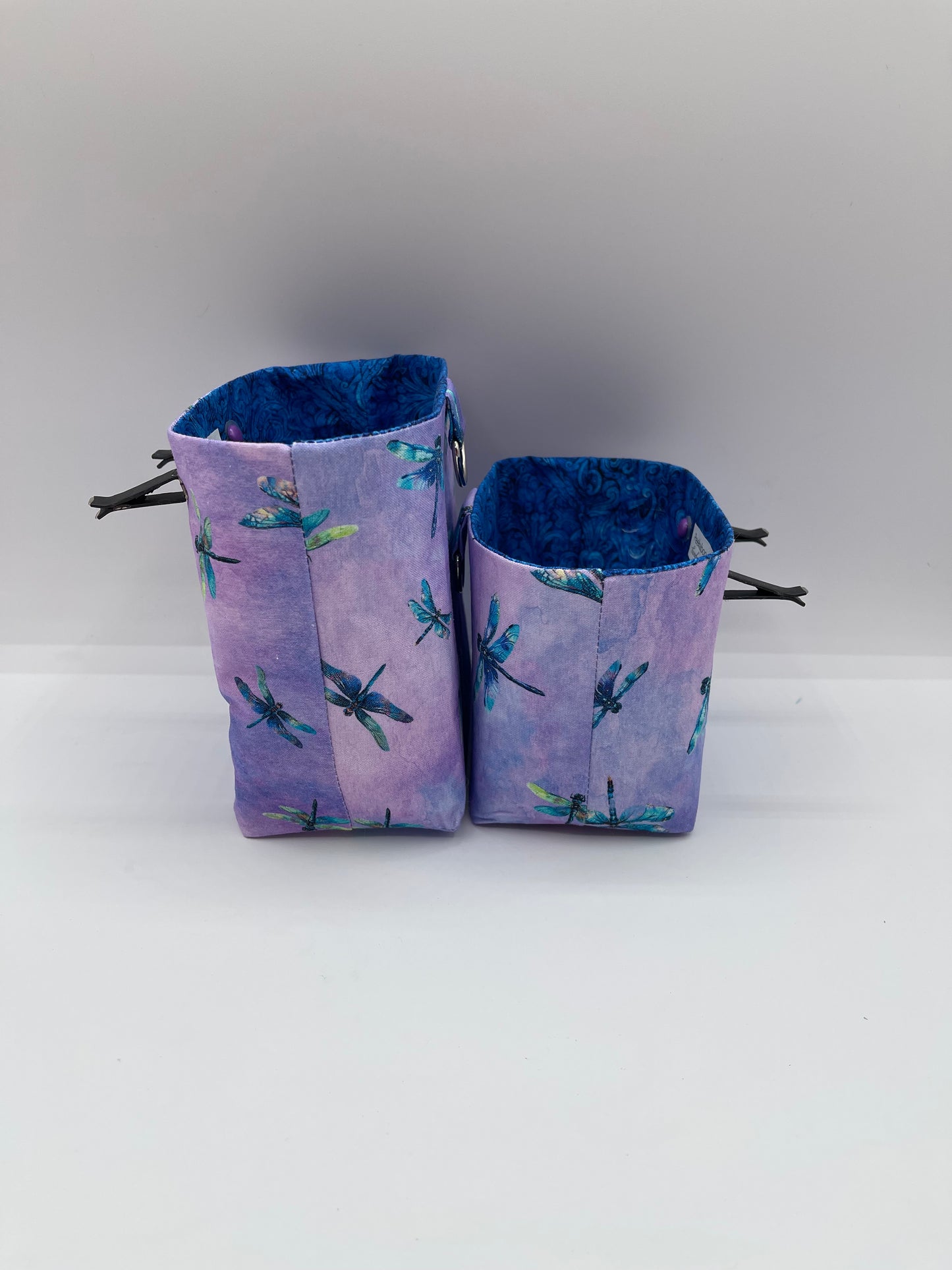 Car Vent Bag - Dragonflies on Purple