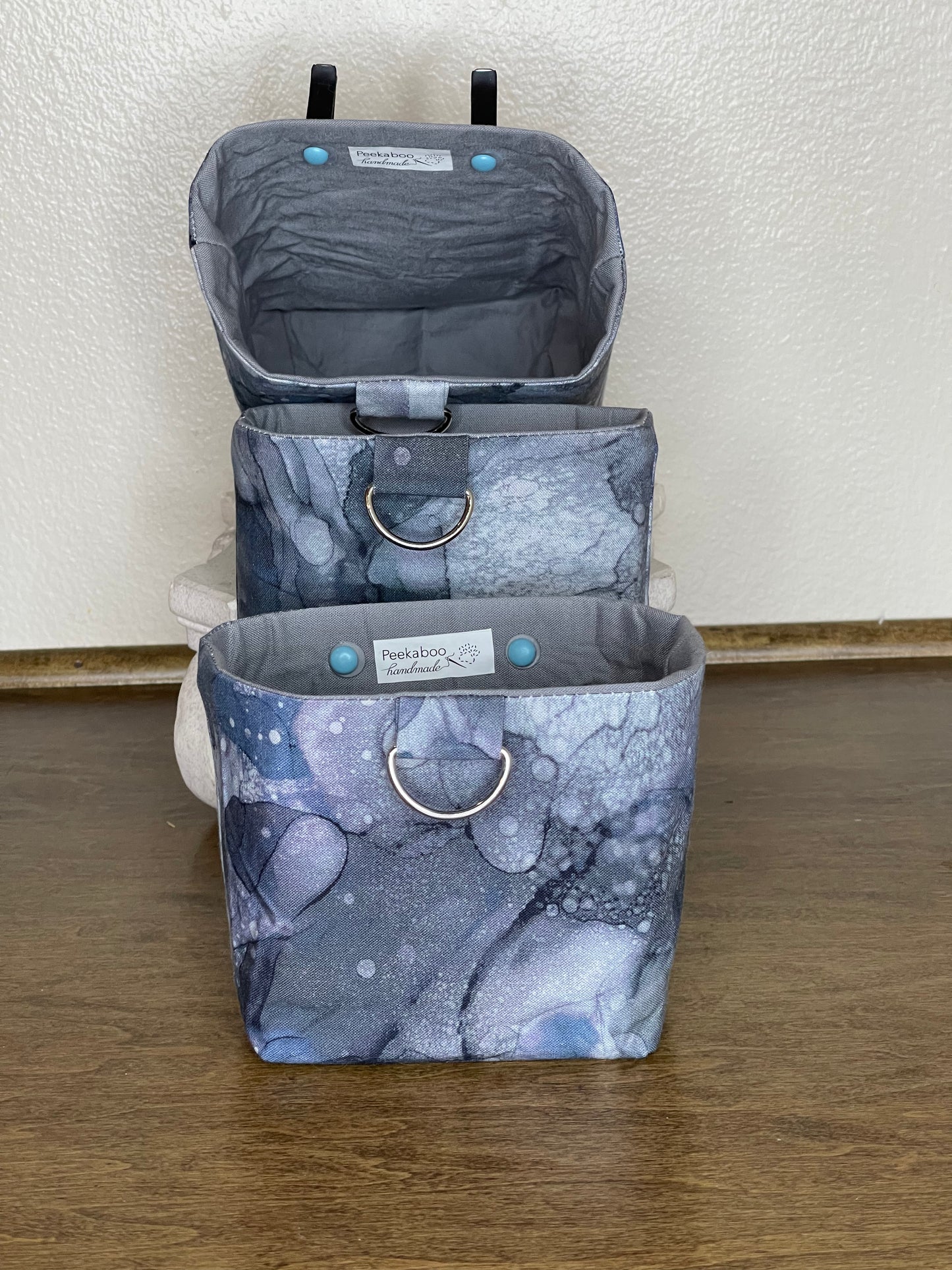 Car Vent Bag - Grey Marble