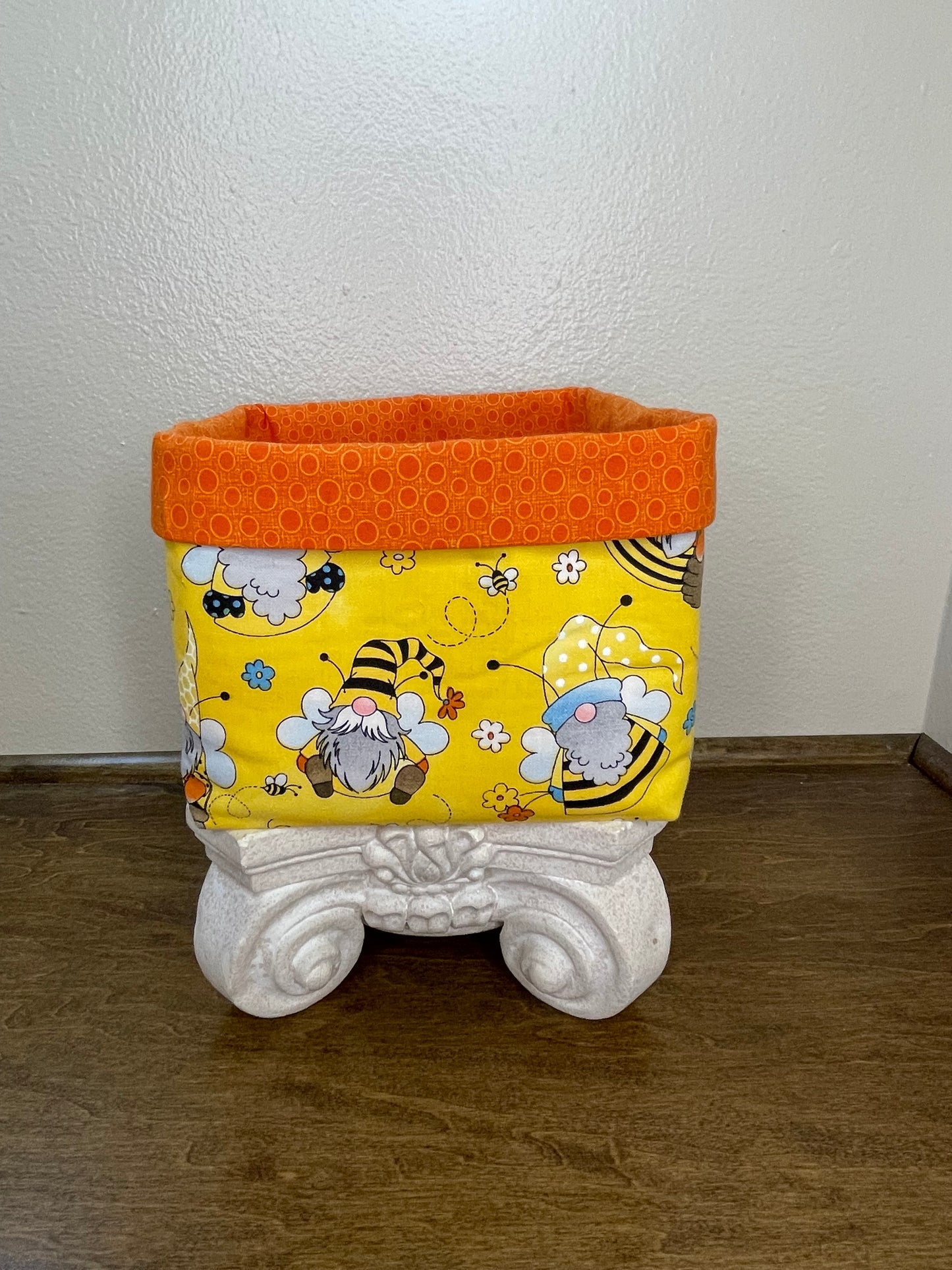 Square Basket - Bumblebee Gnomes