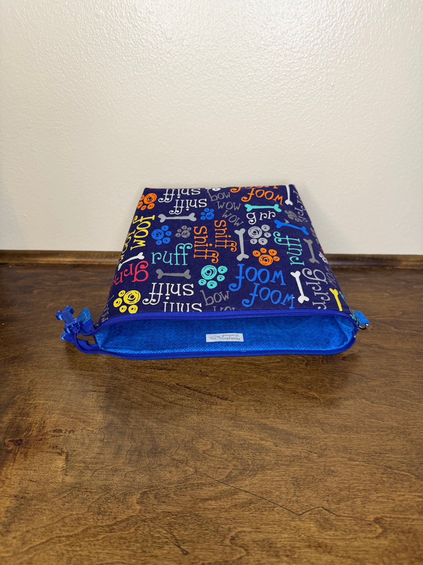 Zipper Bucket Bag - Woof Sniff Ruff