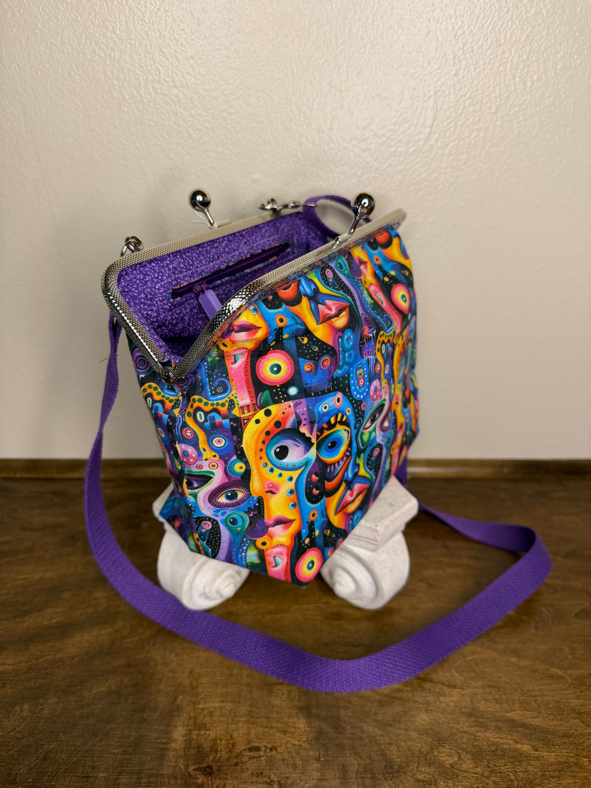 KISP Purse - Psycho Faces