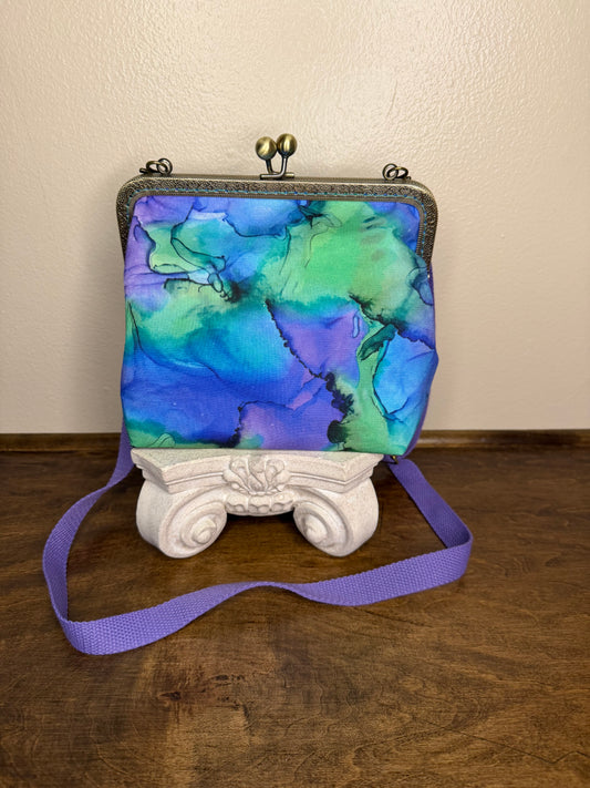 KISP Purse - Blue Marble