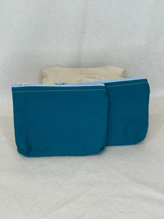 Utility Zipper Bag - Teal